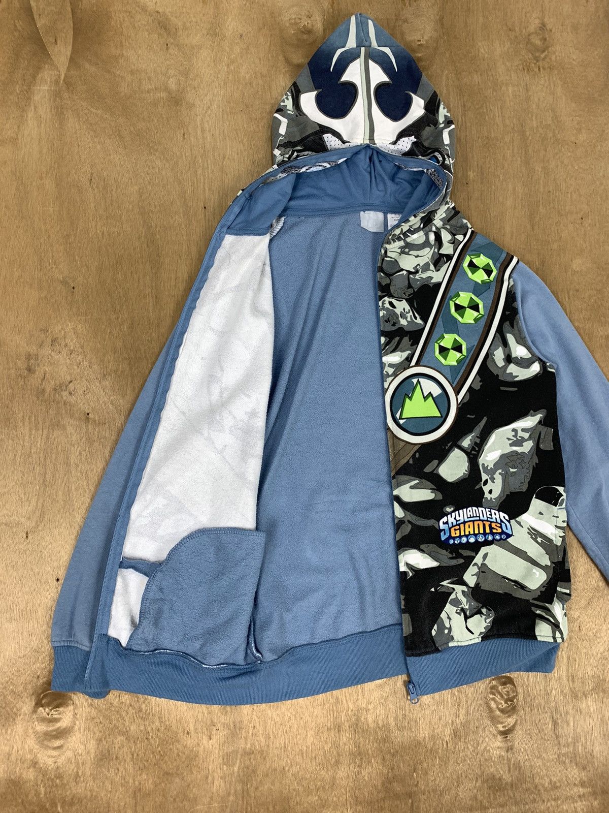 Nintendo × Playstation × The Game SKYLANDERS GIANTS Video Gamer Heroes Full Zip Hoodie Jacket Size US M / EU 48-50 / 2 - 13 Thumbnail