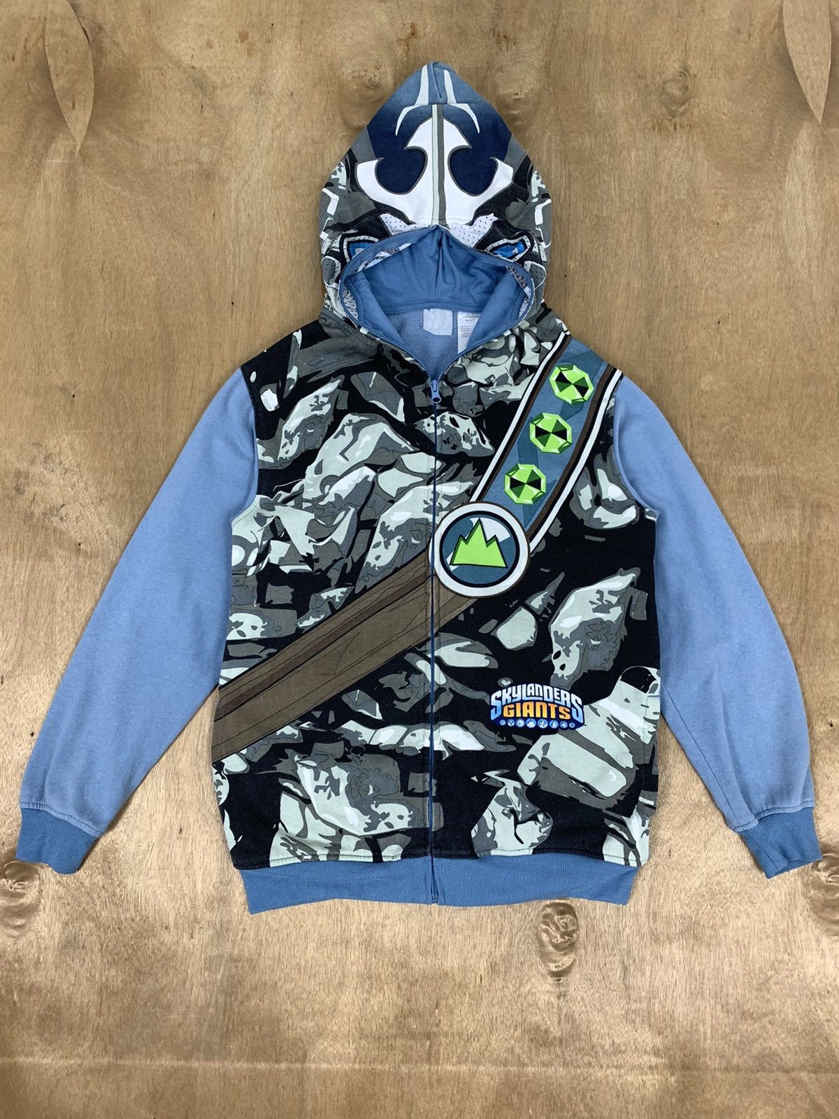 Nintendo × Playstation × The Game SKYLANDERS GIANTS Video Gamer Heroes Full Zip Hoodie Jacket Size US M / EU 48-50 / 2 - 3 Thumbnail