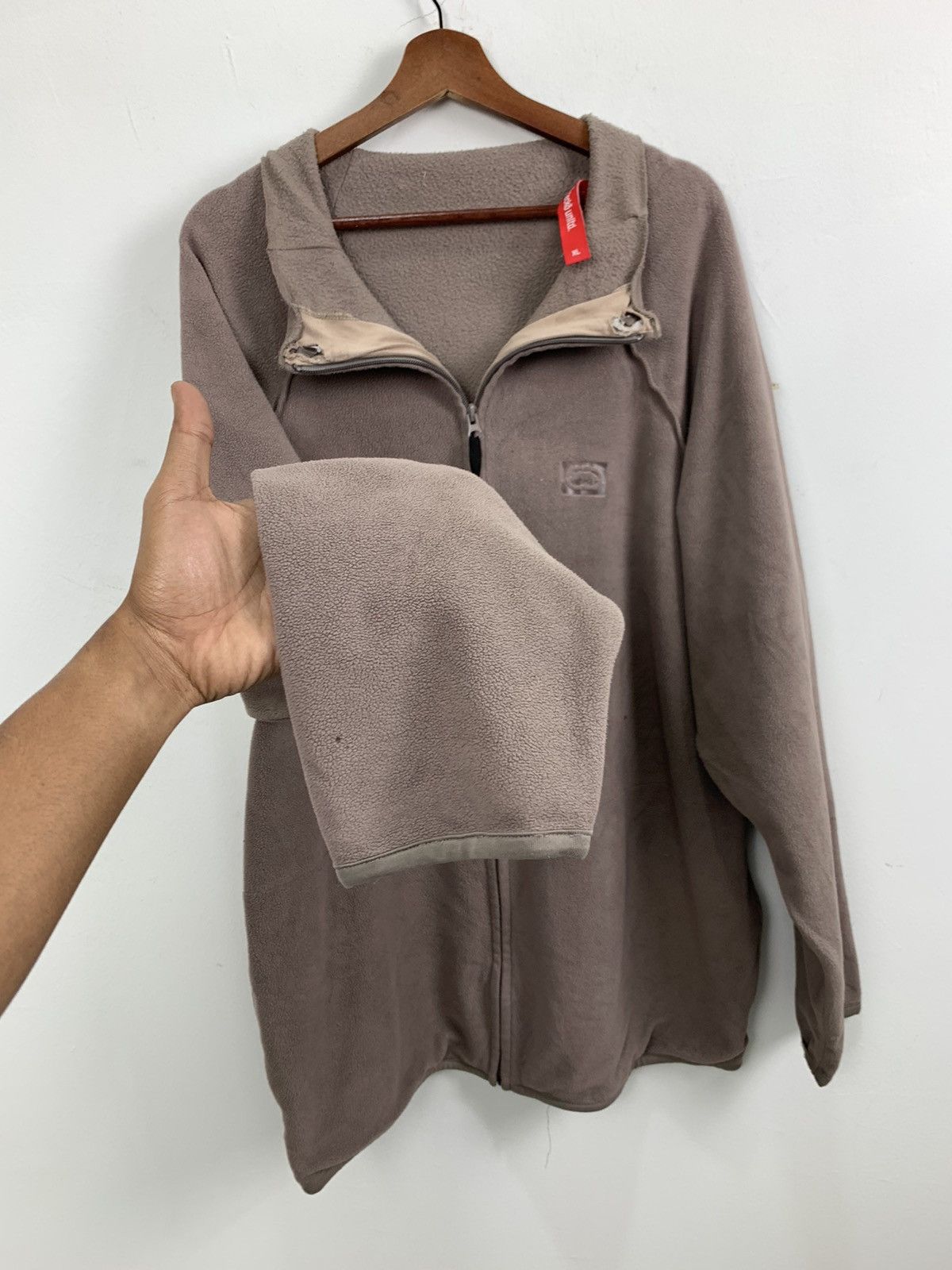 Ecko Unltd. × Japanese Brand × Marc Ecko ECKO UNLTD Vintage Fleece Zipper Sweatshirt Sweater Jacket Size US XL / EU 56 / 4 - 12 Thumbnail