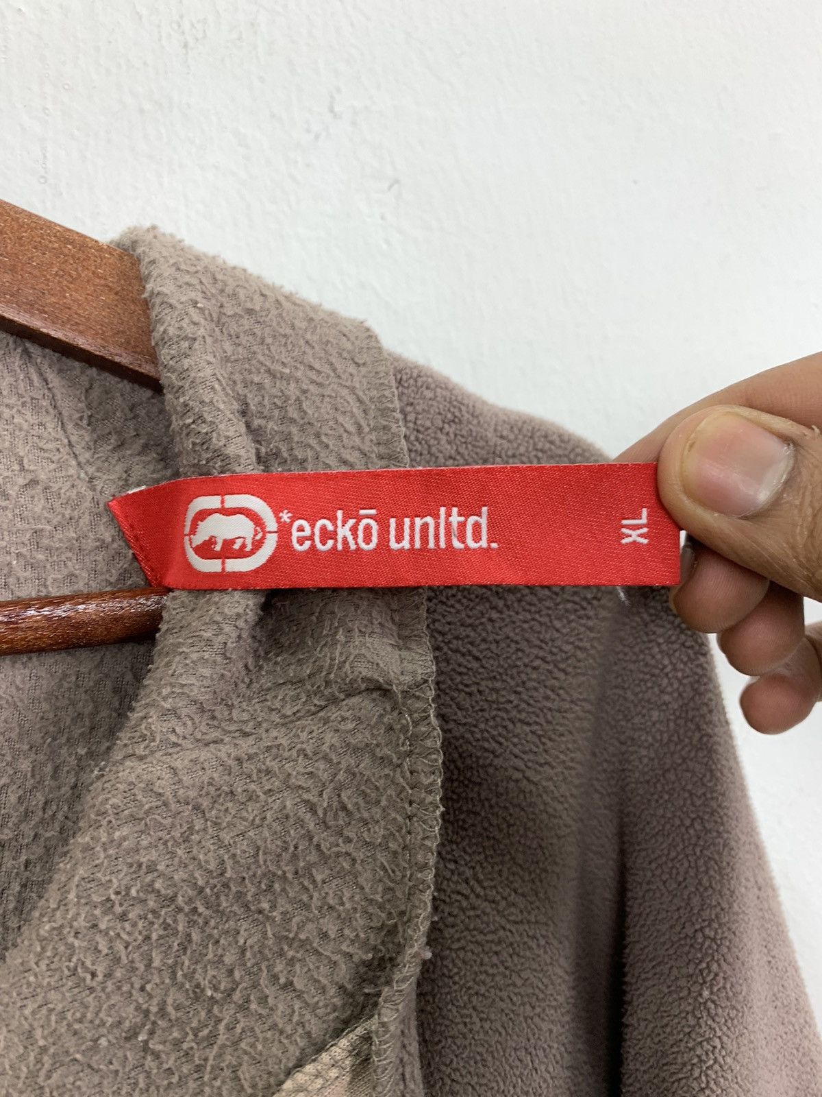 Ecko Unltd. × Japanese Brand × Marc Ecko ECKO UNLTD Vintage Fleece Zipper Sweatshirt Sweater Jacket Size US XL / EU 56 / 4 - 10 Thumbnail