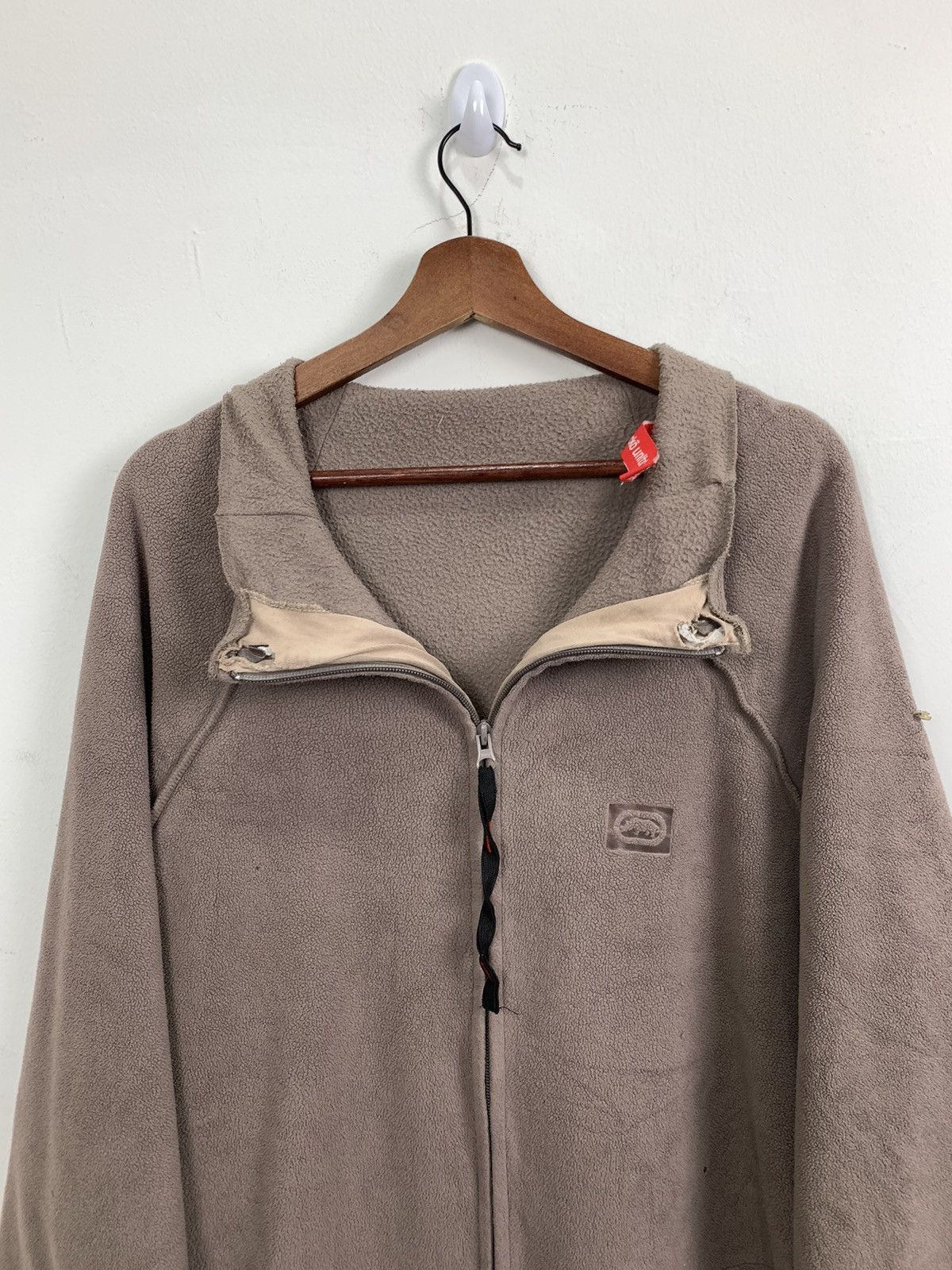 Ecko Unltd. × Japanese Brand × Marc Ecko ECKO UNLTD Vintage Fleece Zipper Sweatshirt Sweater Jacket Size US XL / EU 56 / 4 - 4 Thumbnail