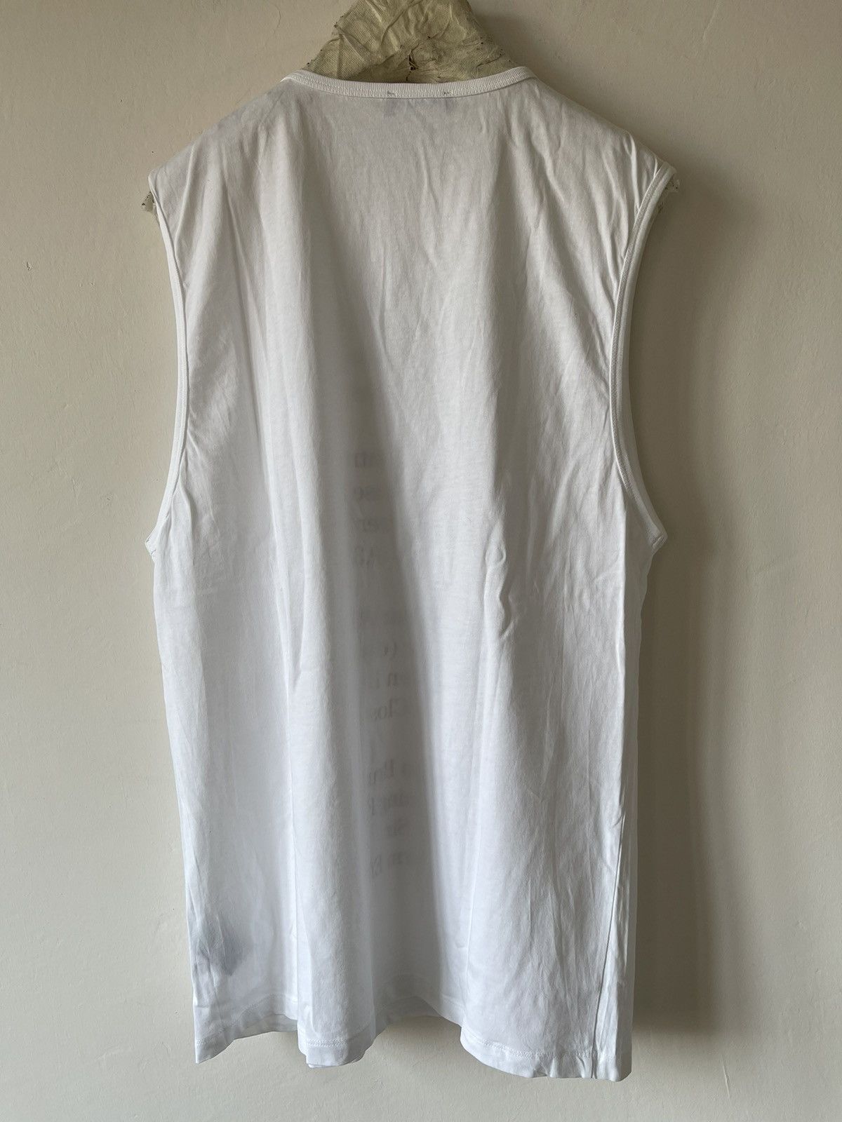 Raf Simons Raf Simons Graphic Lettering Tank Top Size US XS / EU 42 / 0 - 3 Thumbnail