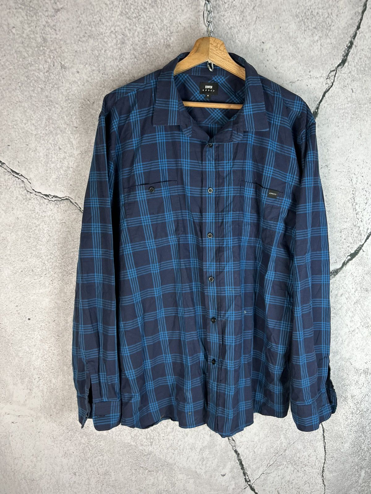 Edwin × Japanese Brand Edwin labour shirt Japanese brand Size US XL / EU 56 / 4 - 1 Thumbnail