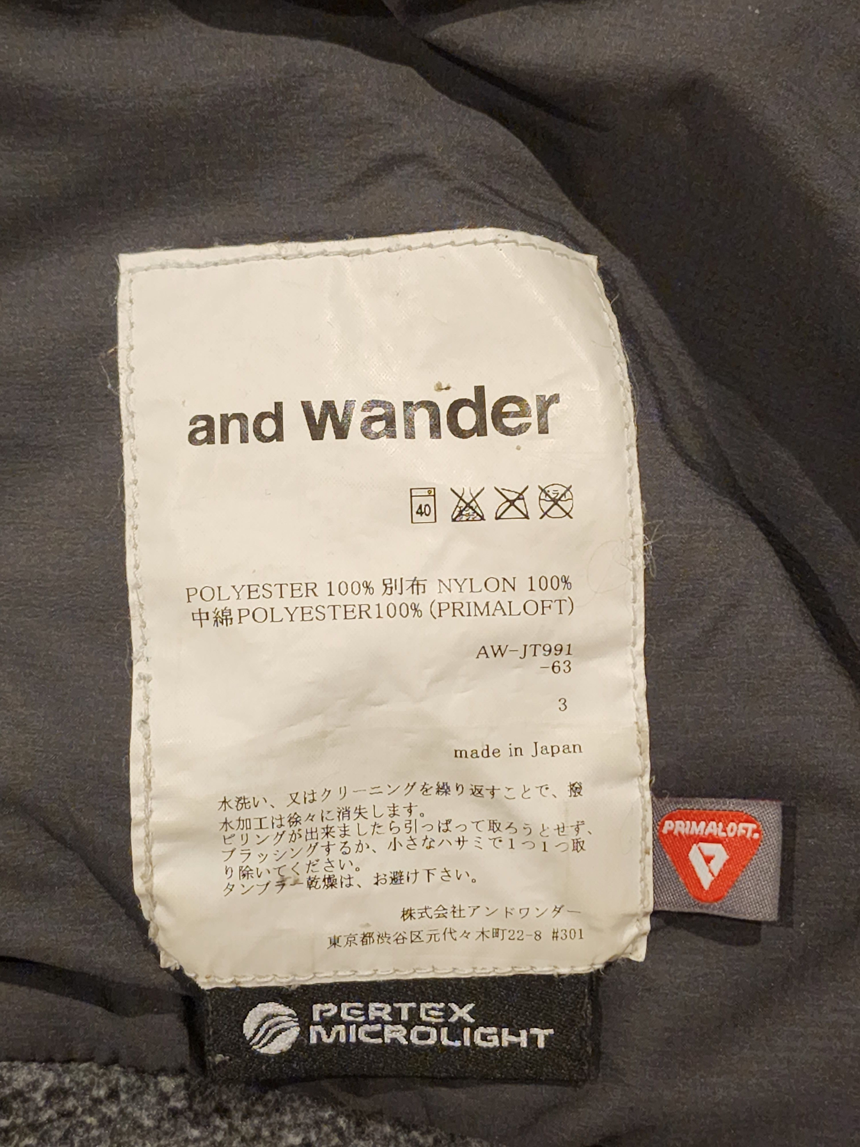 And Wander Ninja Top Fleece Jacket Size US L / EU 52-54 / 3 - 6 Thumbnail