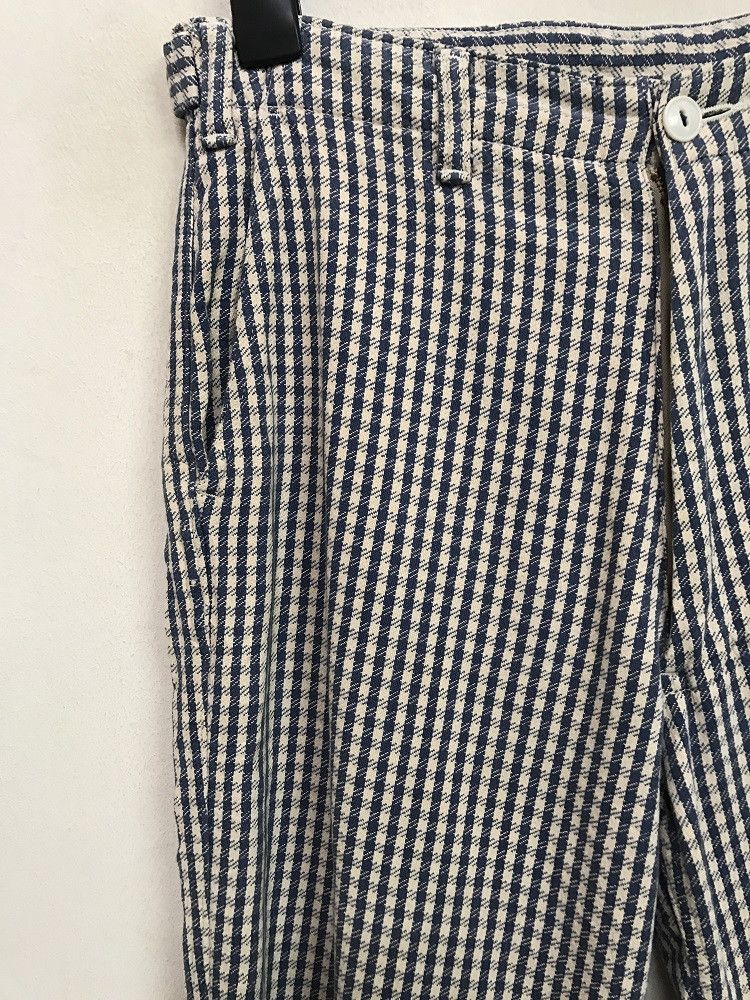 Japanese Brand × Johnbull Vintage JOHNBULL Japan Checks Striped Fatigue Trouser Pant Size US 32 / EU 48 - 2 Thumbnail