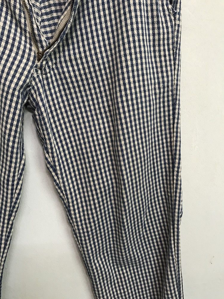 Japanese Brand × Johnbull Vintage JOHNBULL Japan Checks Striped Fatigue Trouser Pant Size US 32 / EU 48 - 8 Thumbnail