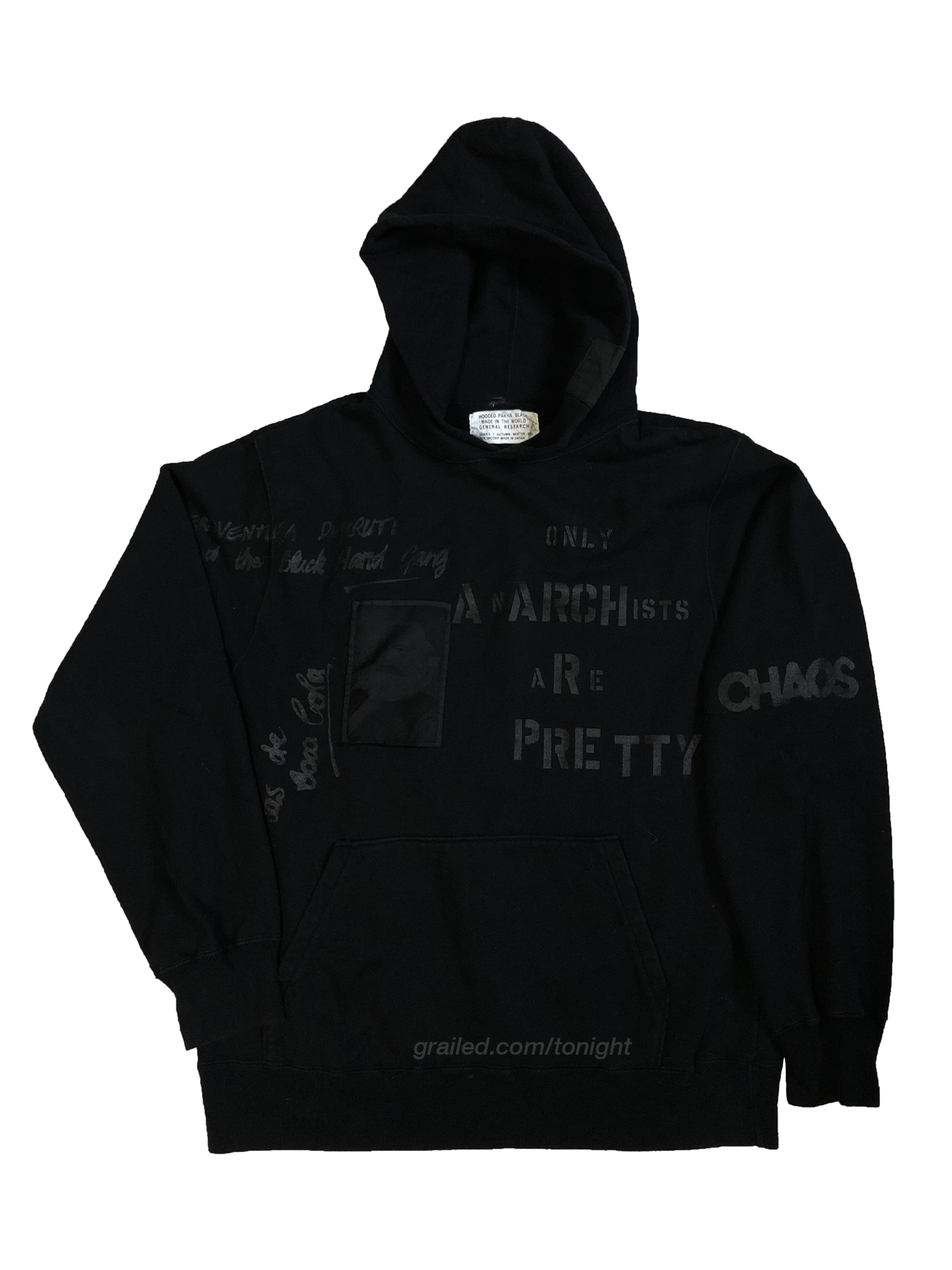 General Research 2001 Iconic Anarchy & Chaos General Research Grail Hoodie Size US M / EU 48-50 / 2 - 2 Thumbnail