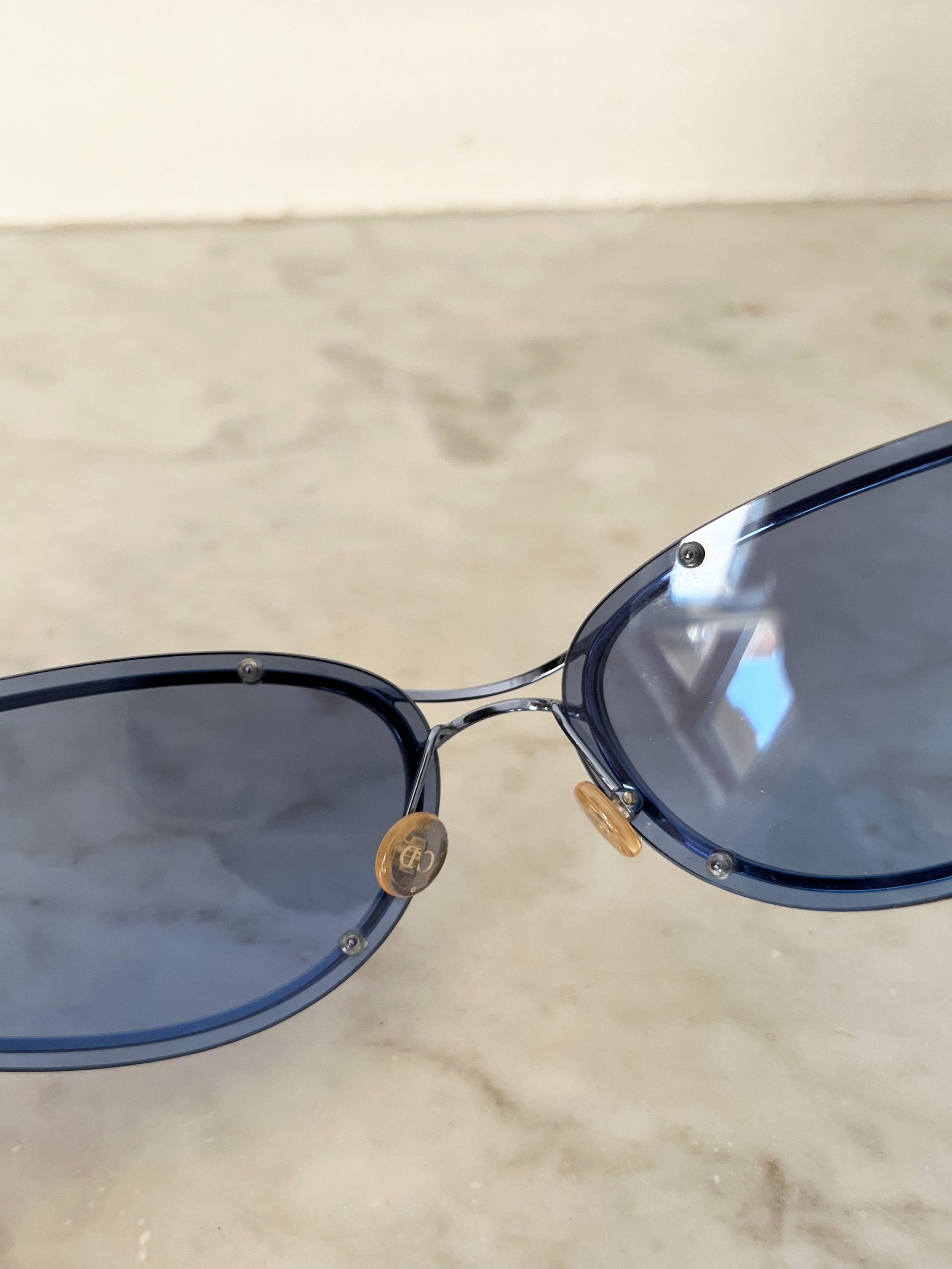 Dior Christian Dior by John Galliano Trailer Park 2 Sunglasses Size ONE SIZE - 6 Thumbnail