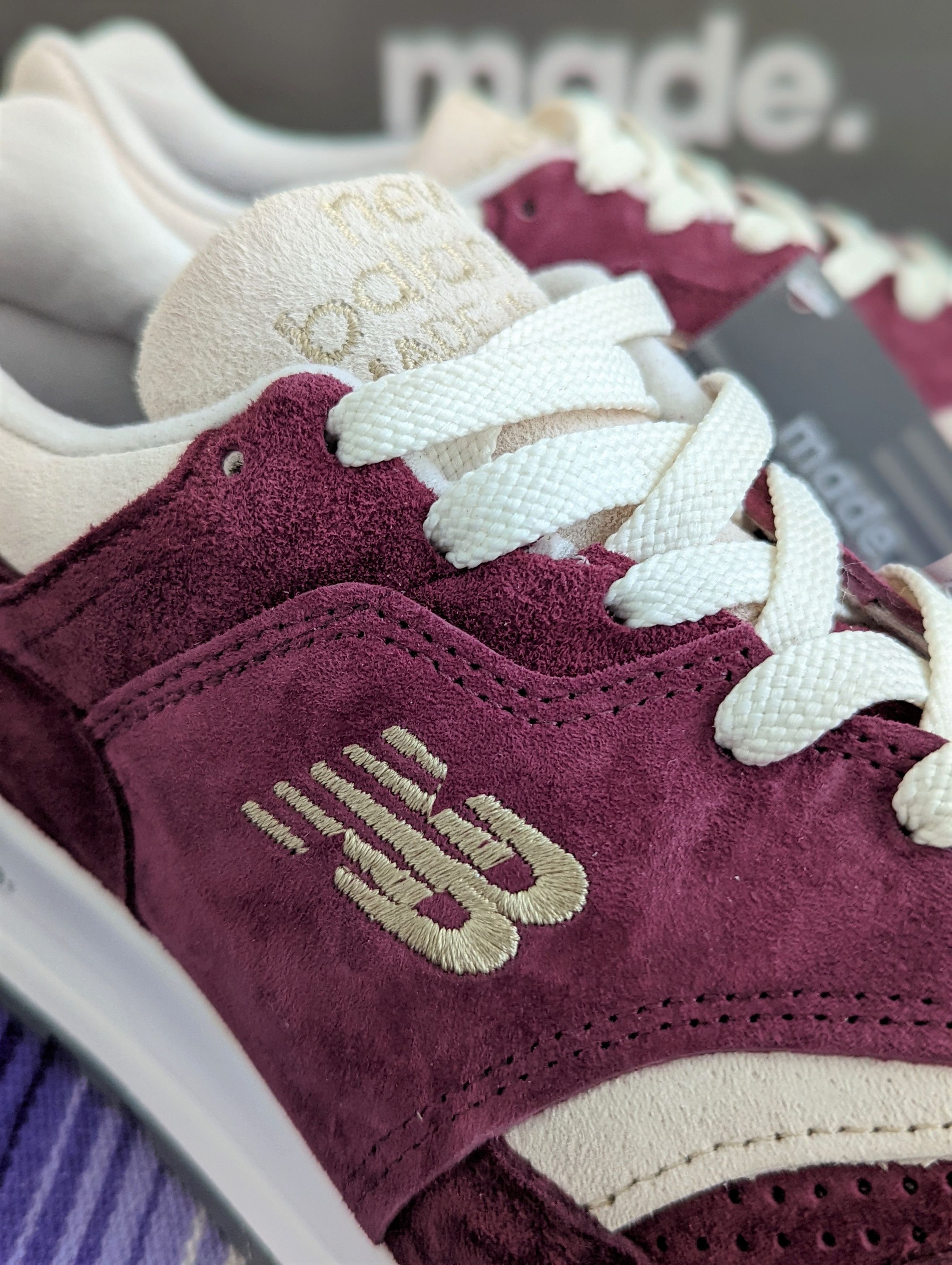 New Balance × Todd Snyder 997 Todd Snyder Triborough Burgundy Size US 10.5 / EU 43-44 - 3 Thumbnail
