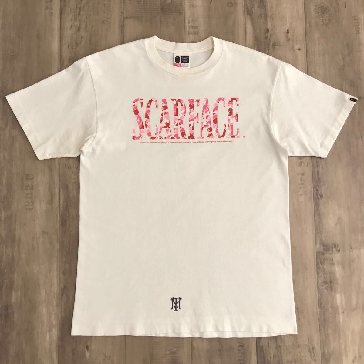 Bape BAPE x scarface T-shirt ABC camo pink Size US M / EU 48-50 / 2 - 1 Thumbnail