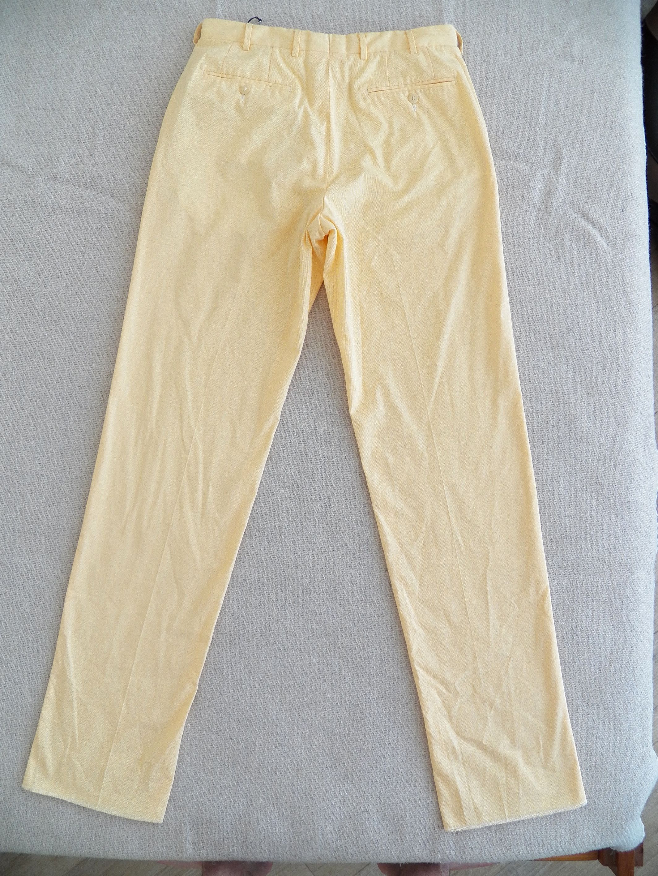 Lubiam by Benci Sartoriale Pinstripe Pants Chinos EU 48