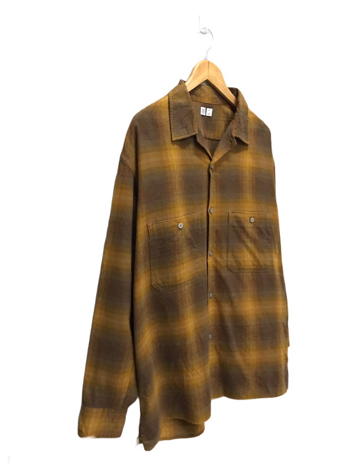 Flannel × Uniqlo UUU x Uniqlo Plaid flannel Kurt Cobain Size US XL / EU 56 / 4 - 3 Thumbnail