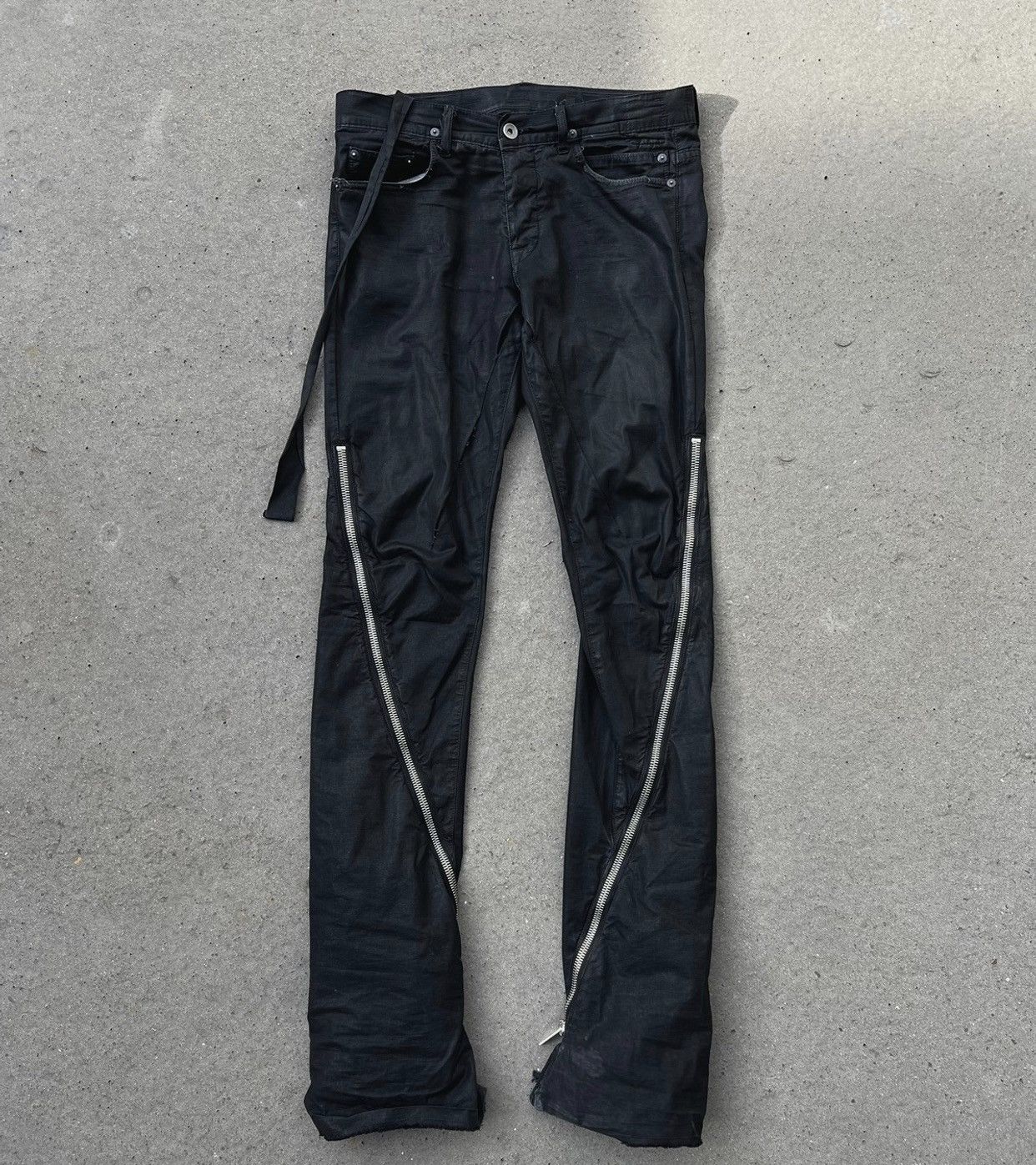 Rick Owens Rick Owens Banana Cut Og Pants Size US 29 - 2 Thumbnail