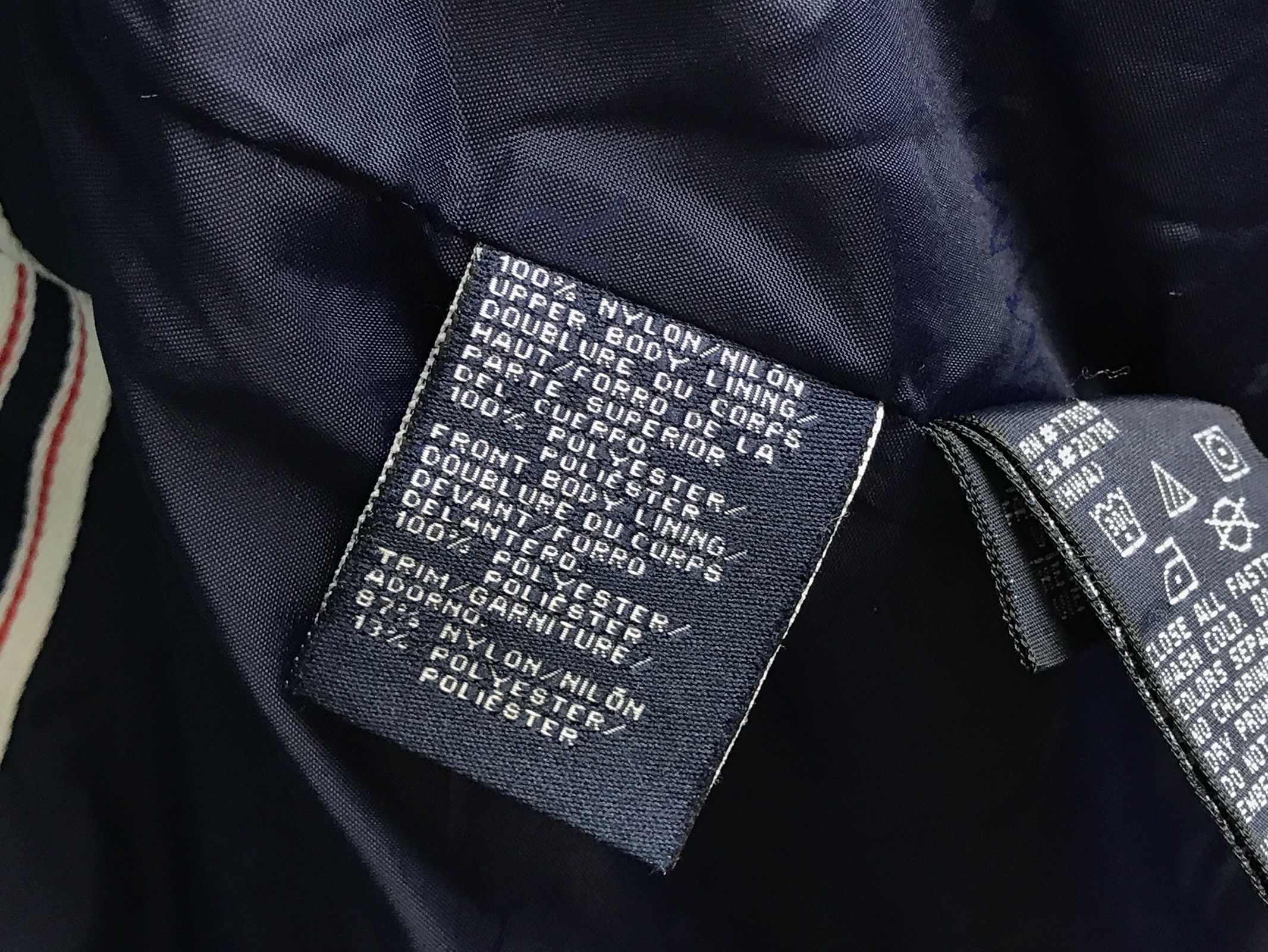 Tommy Hilfiger Tommy Hilfiger Vintage Logo Nylon Green Blue Jacket L OU027 Size US L / EU 52-54 / 3 - 5 Thumbnail