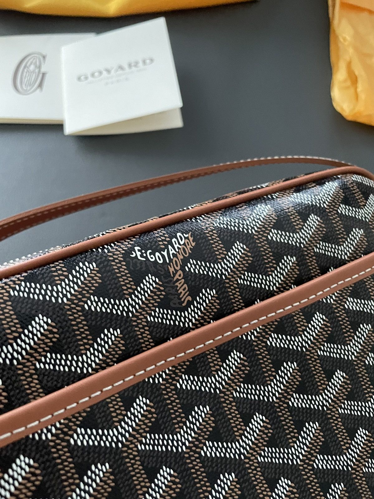 Goyard Brand NEW Iconic Classic Cap Vert Camera Bag Size ONE SIZE - 14 Thumbnail