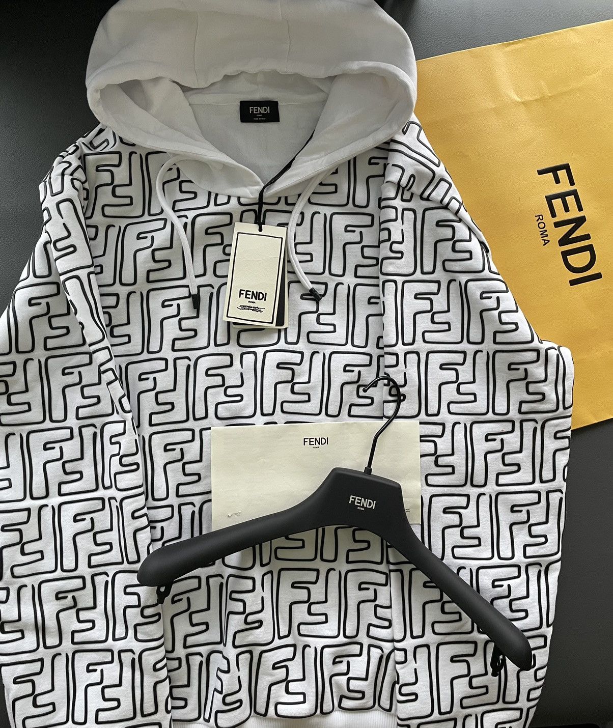 Fendi Super Runway Fendi x Joshua Vides Fendi Hoodie Size US XL / EU 56 / 4 - 20 Thumbnail