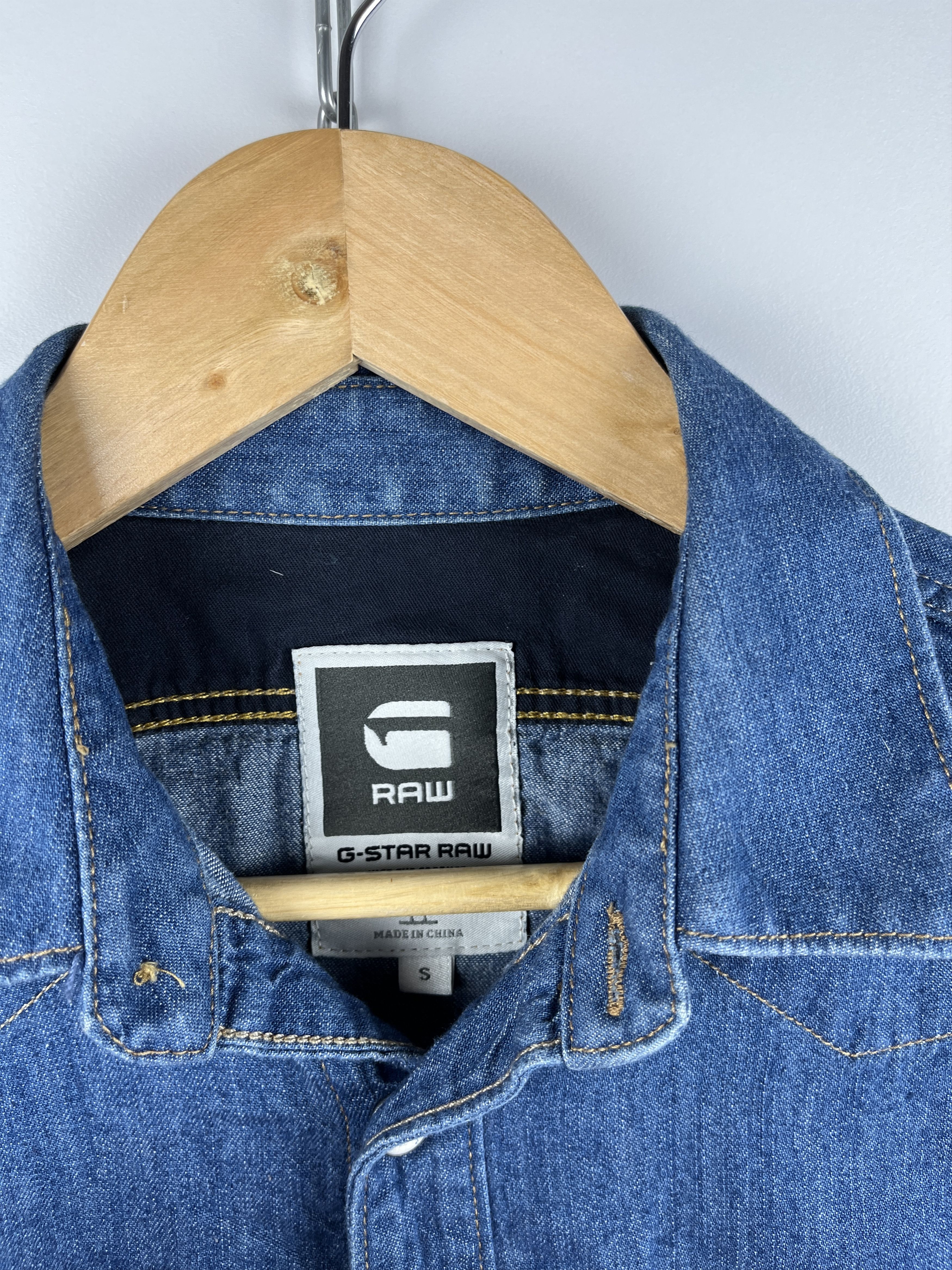 G-Star G-Star RAW Denim Jeans Long Sleeve Shirt Size US S / EU 44-46 / 1 - 5 Thumbnail