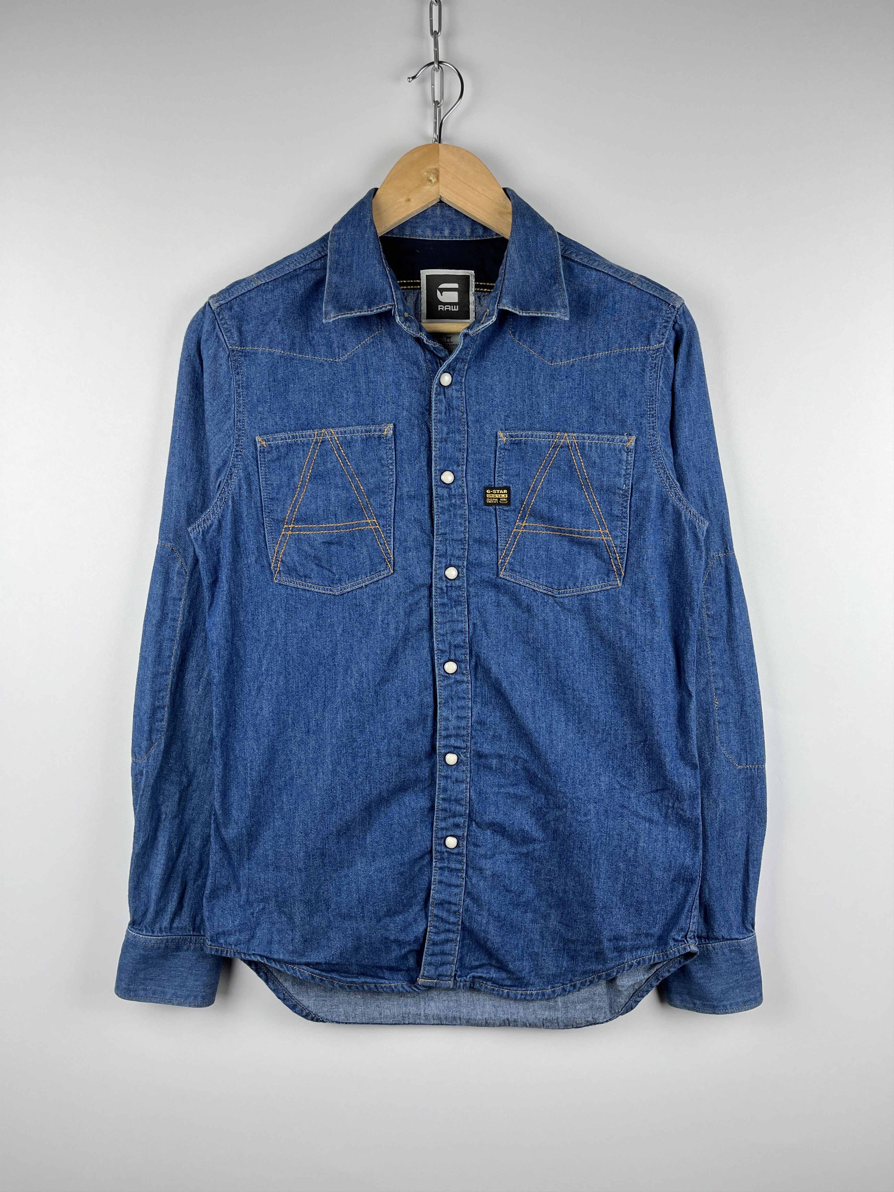 G-Star G-Star RAW Denim Jeans Long Sleeve Shirt Size US S / EU 44-46 / 1 - 2 Thumbnail