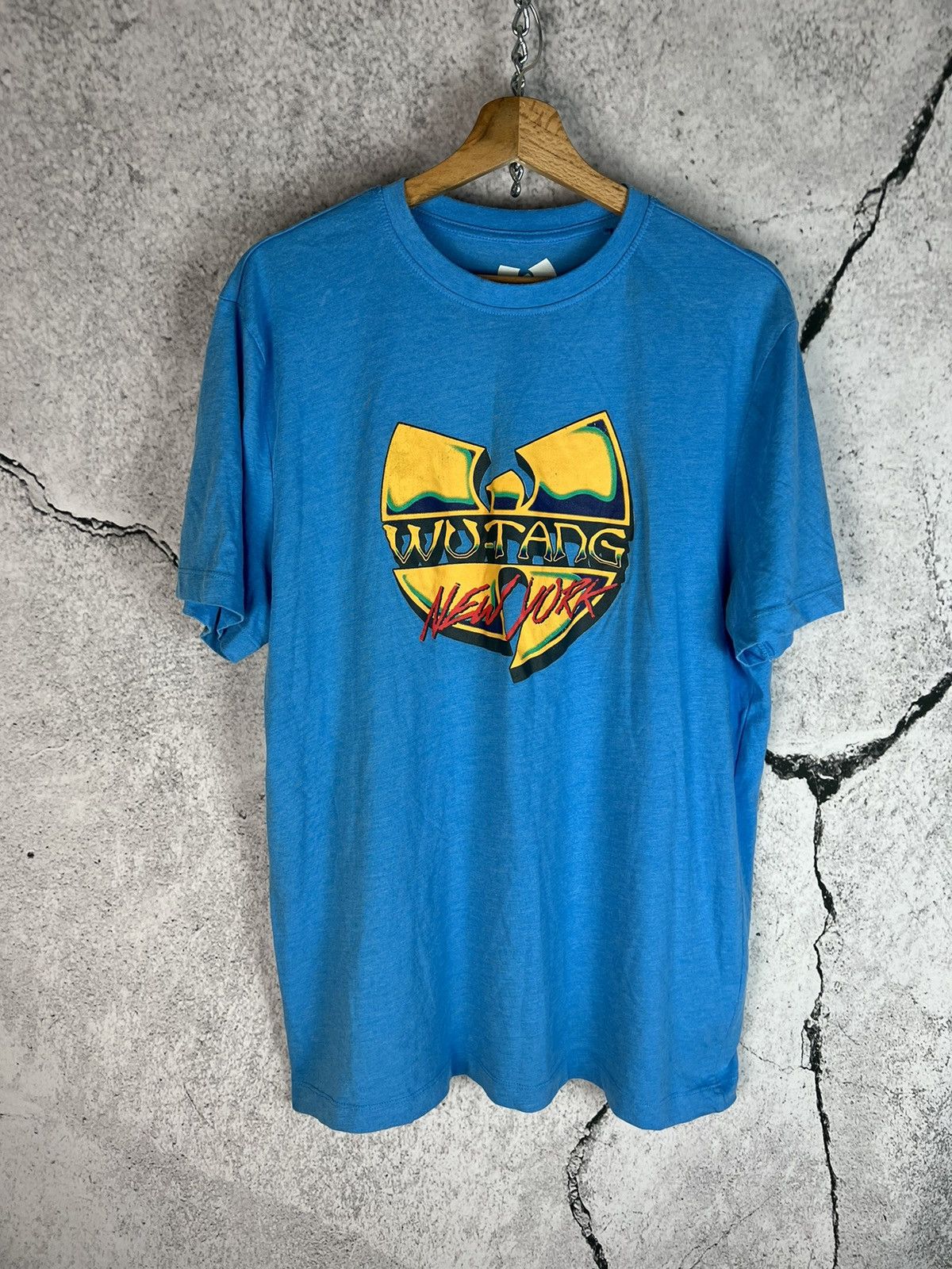 Rap Tees × Vintage × Wu-Tang Clan Wutang baby blue tshirt Size US XL / EU 56 / 4 - 1 Thumbnail