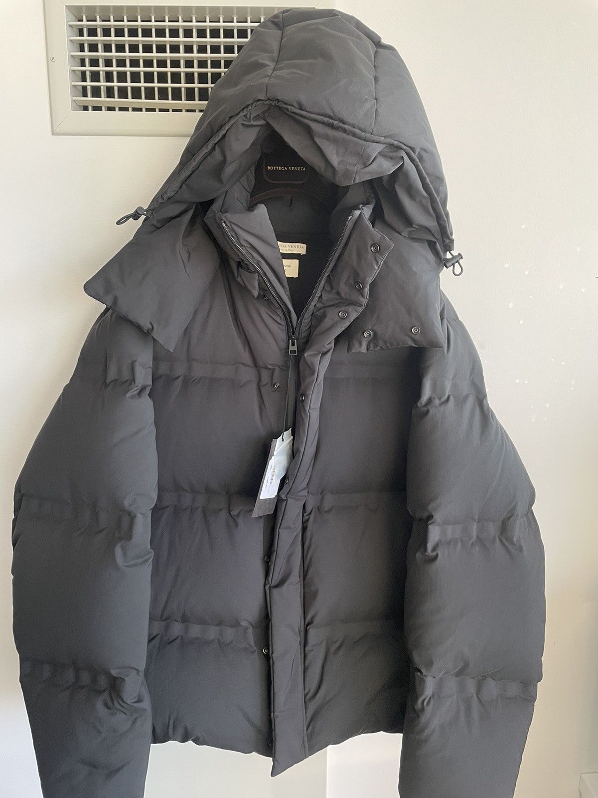 Bottega Veneta $4k Value Super Runway Grey Goose Down Coat By Daniel Lee Size US XL / EU 56 / 4 - 4 Thumbnail