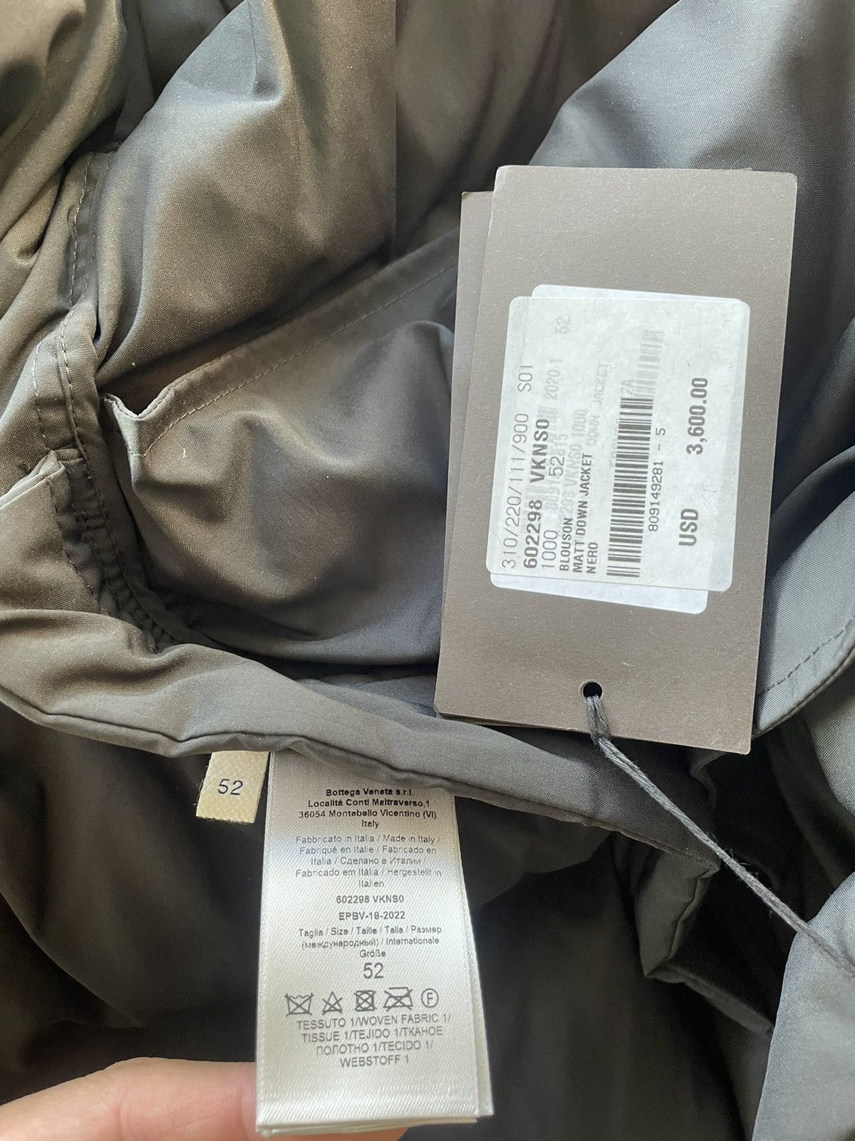 Bottega Veneta $4k Value Super Runway Grey Goose Down Coat By Daniel Lee Size US XL / EU 56 / 4 - 8 Thumbnail
