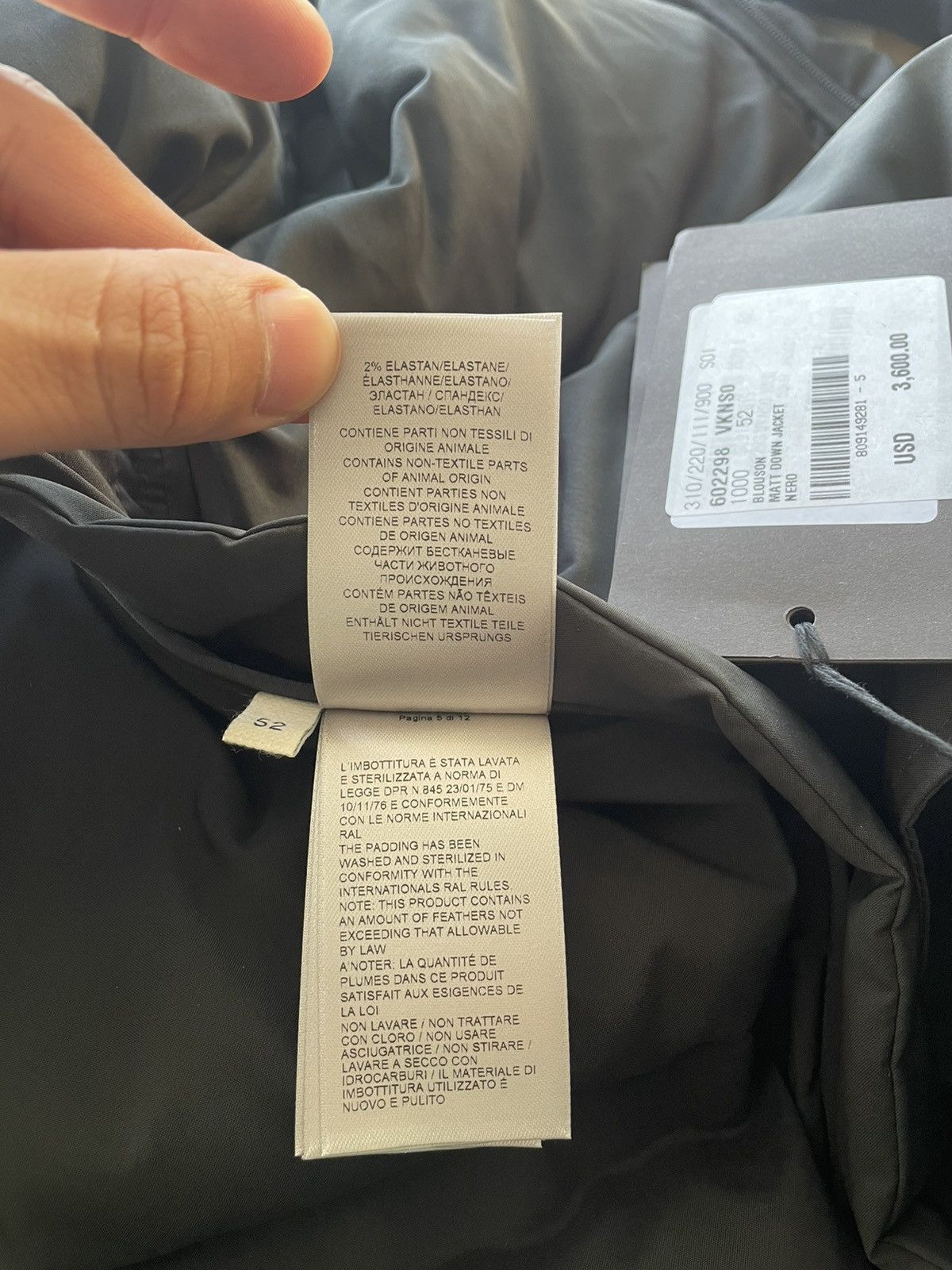 Bottega Veneta $4k Value Super Runway Grey Goose Down Coat By Daniel Lee Size US XL / EU 56 / 4 - 11 Thumbnail