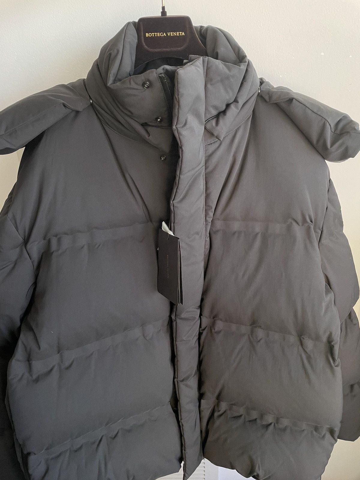 Bottega Veneta $4k Value Super Runway Grey Goose Down Coat By Daniel Lee Size US XL / EU 56 / 4 - 17 Thumbnail