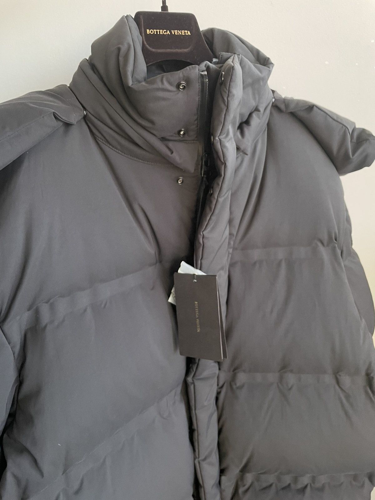 Bottega Veneta $4k Value Super Runway Grey Goose Down Coat By Daniel Lee Size US XL / EU 56 / 4 - 16 Thumbnail
