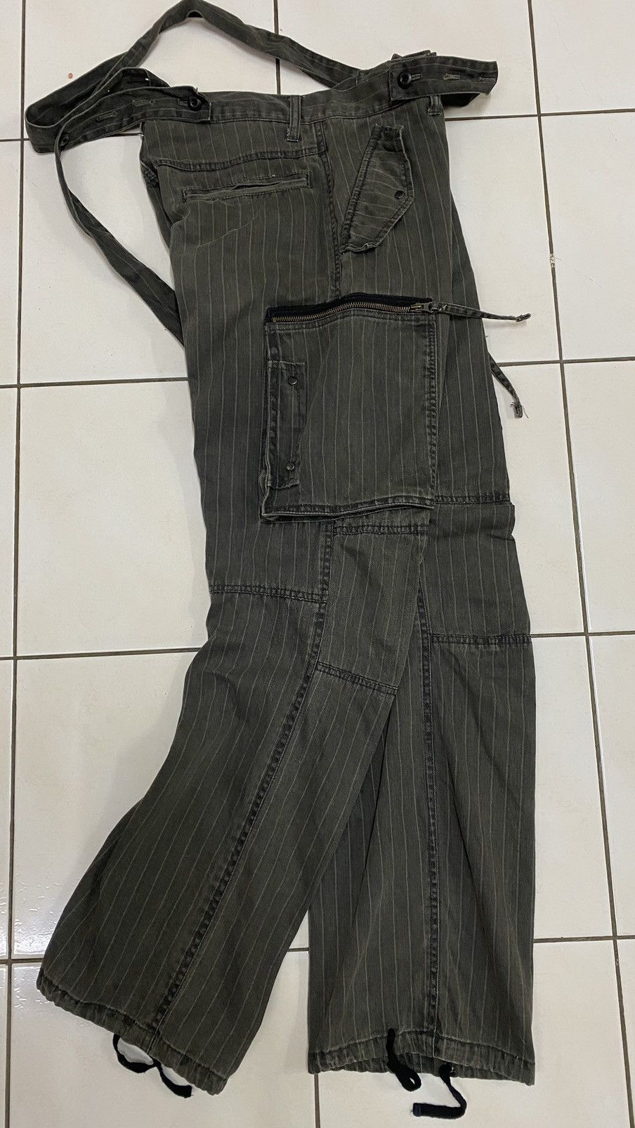 PPFM PPFM Suspenders Bondage Multipocket Cargo Pants W32 Size US 32 / EU 48 - 20 Thumbnail