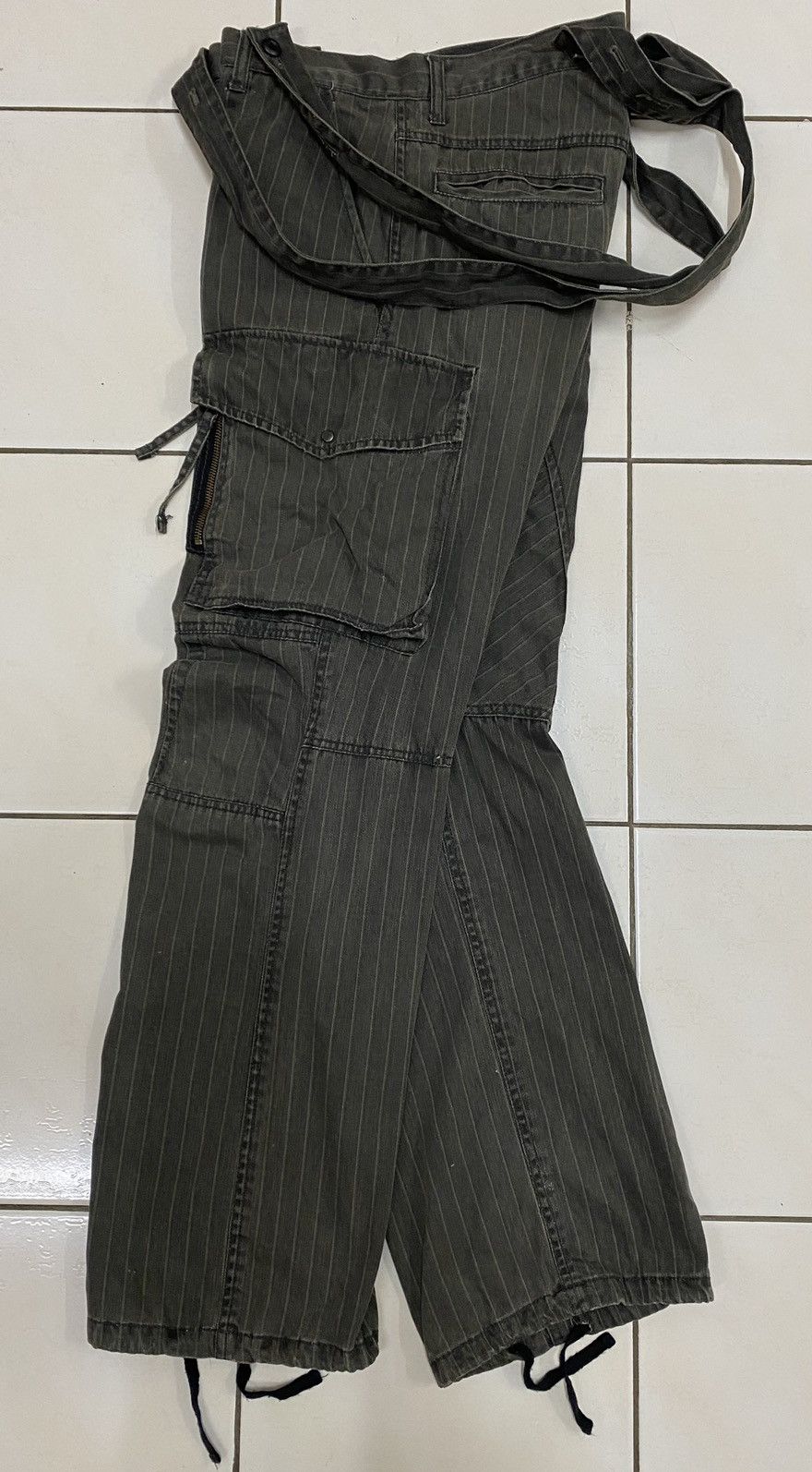 PPFM PPFM Suspenders Bondage Multipocket Cargo Pants W32 Size US 32 / EU 48 - 19 Thumbnail