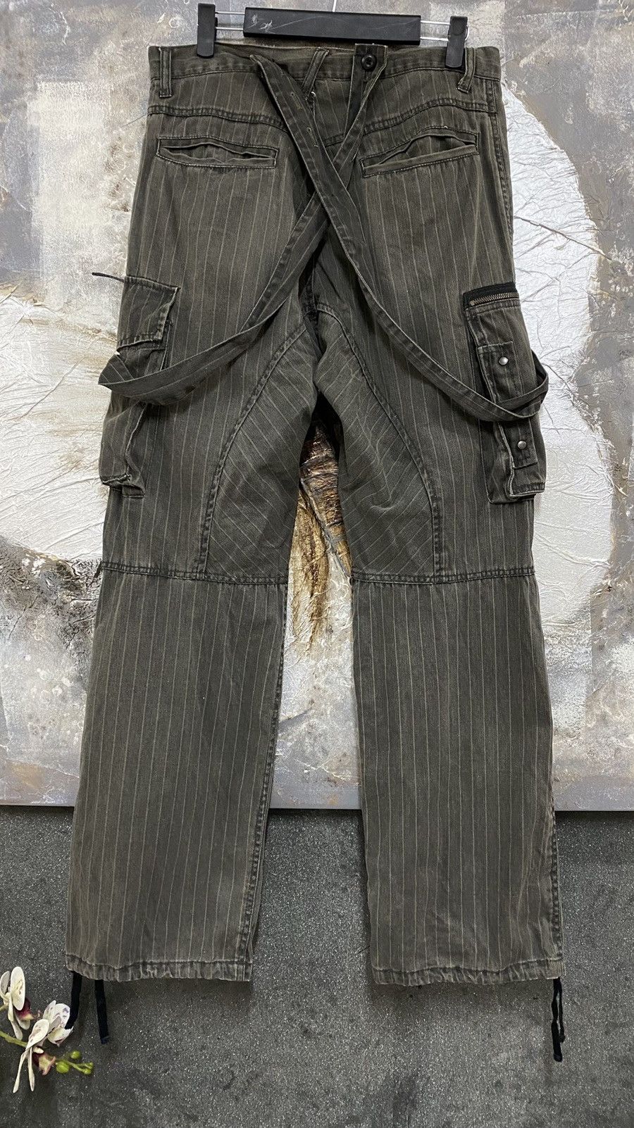 PPFM PPFM Suspenders Bondage Multipocket Cargo Pants W32 Size US 32 / EU 48 - 22 Thumbnail
