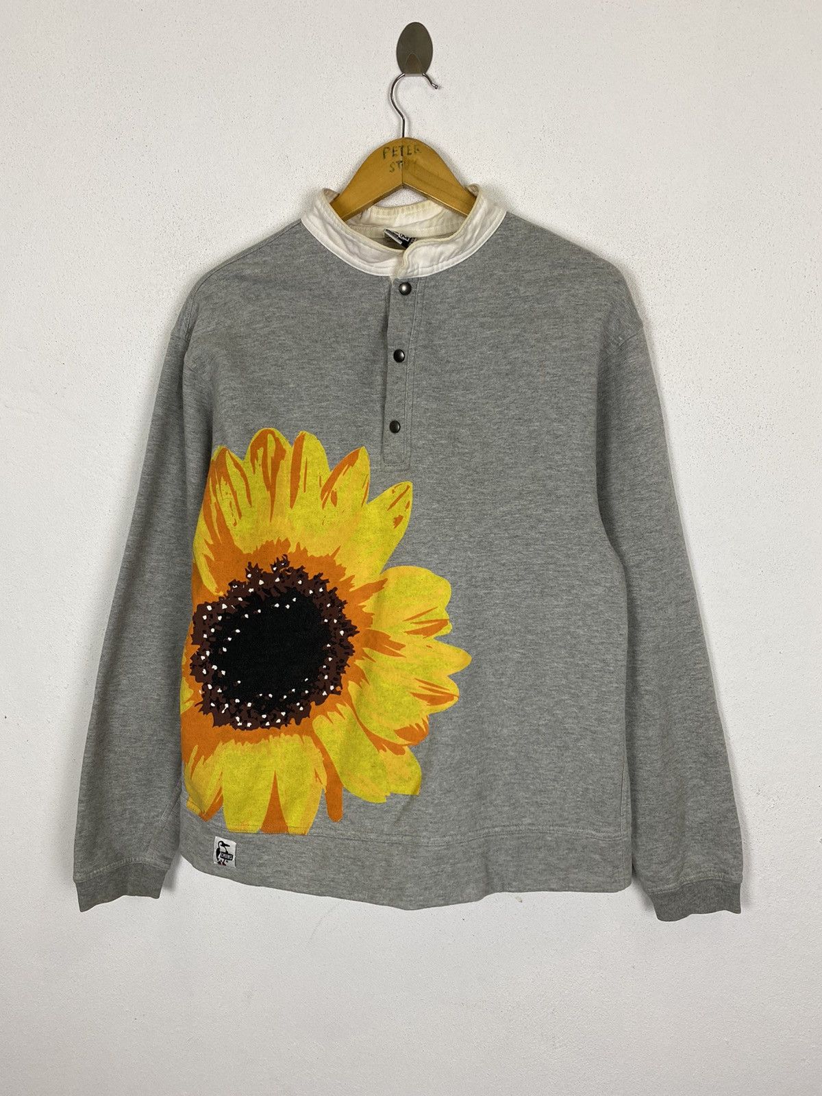 Chums × Vintage GK150 Vintage Chums Sun Flower Design Sweater Size US S / EU 44-46 / 1 - 2 Thumbnail