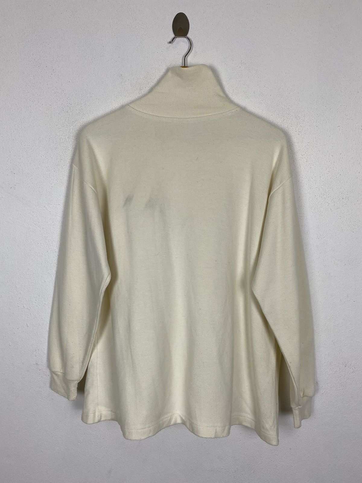 Calvin Klein × Vintage GK152 Vintage CK Jeans Embroidey Logo Highneck Sweater Size US M / EU 48-50 / 2 - 6 Thumbnail