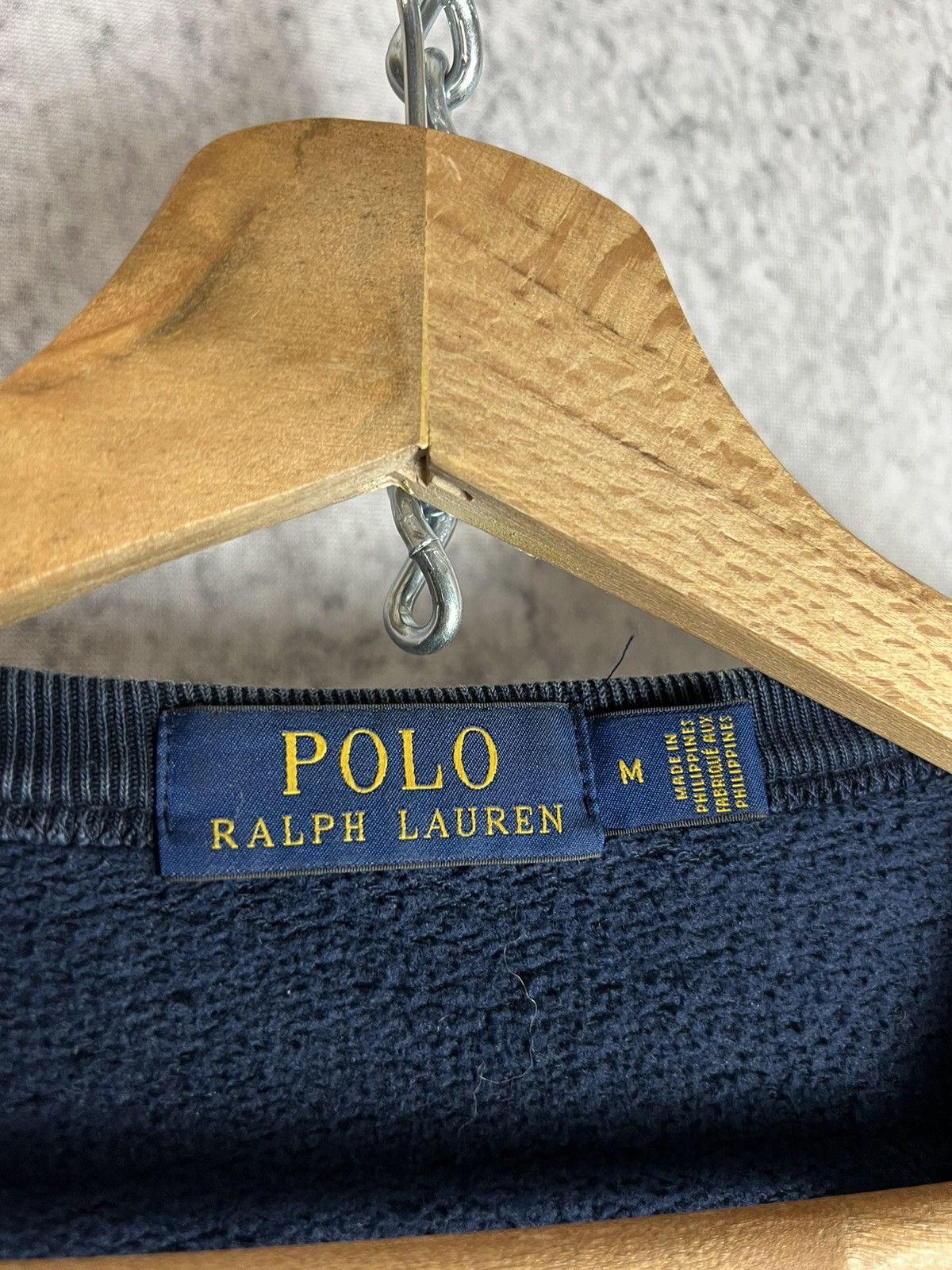 Polo Ralph Lauren Vintage washed navy Polo Ralph Lauren Crewneck sweatshirt Size US M / EU 48-50 / 2 - 3 Thumbnail