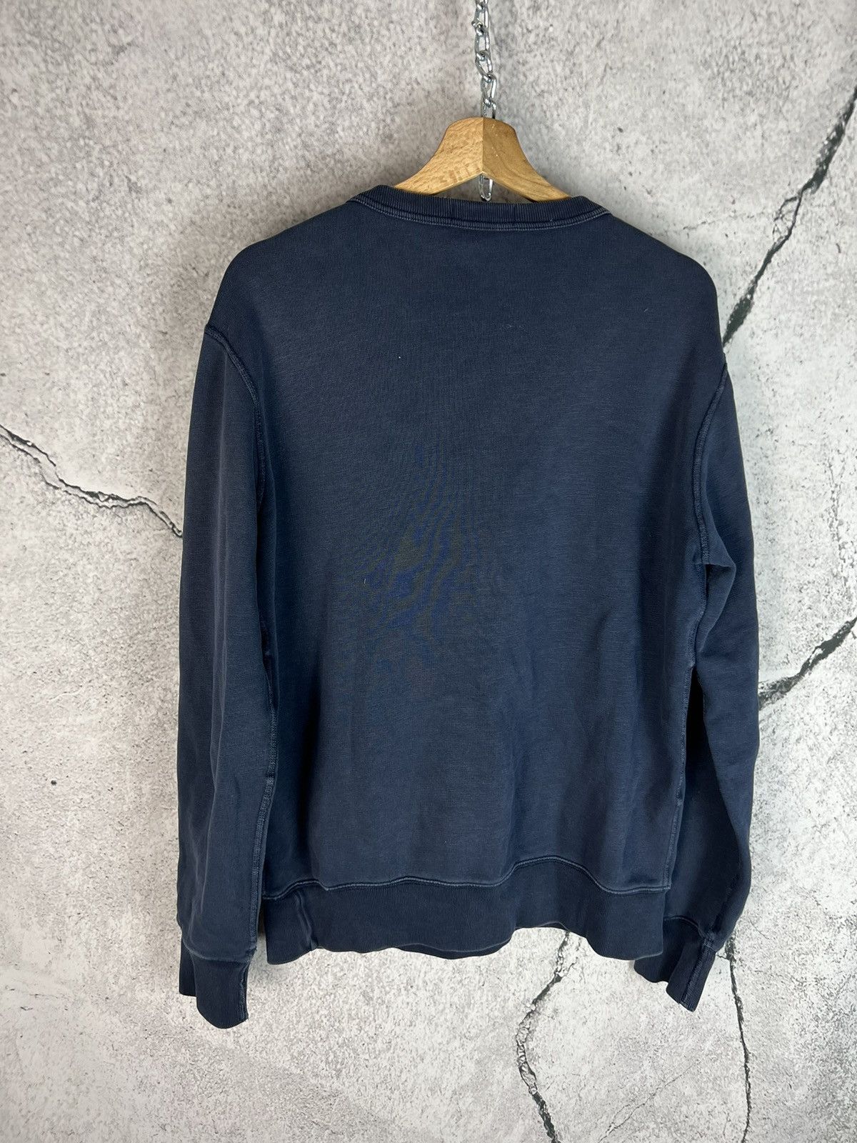 Polo Ralph Lauren Vintage washed navy Polo Ralph Lauren Crewneck sweatshirt Size US M / EU 48-50 / 2 - 2 Thumbnail