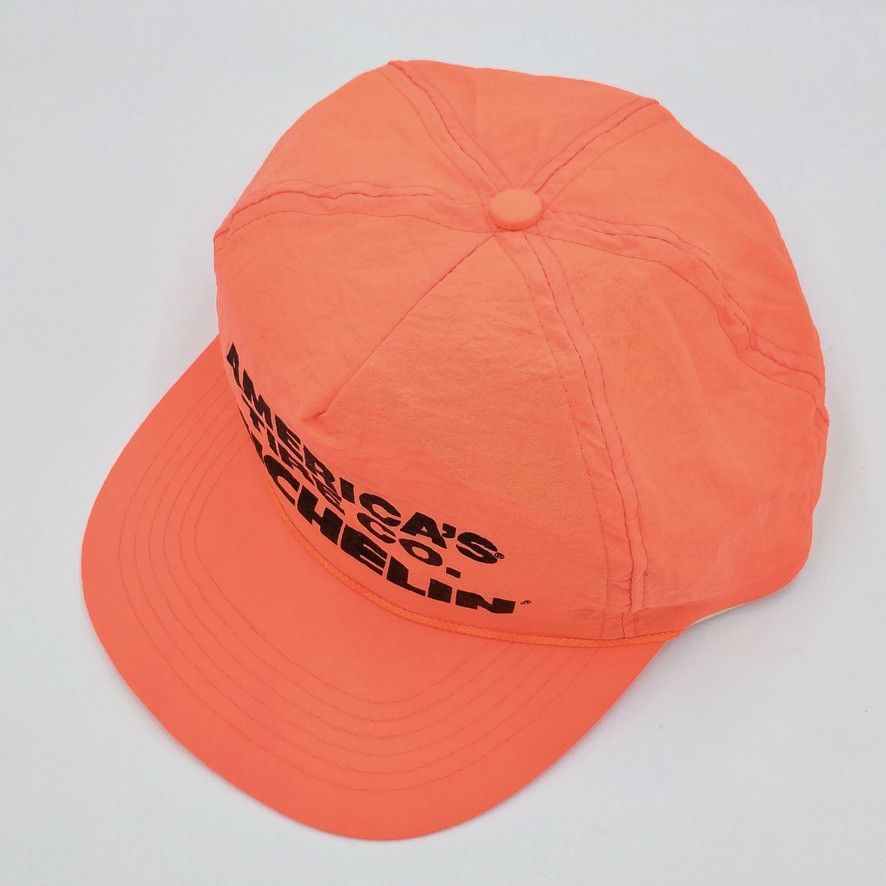 Other Vintage Michelin Tires Snapback Nylon Trucker Hat Size ONE SIZE - 4 Thumbnail