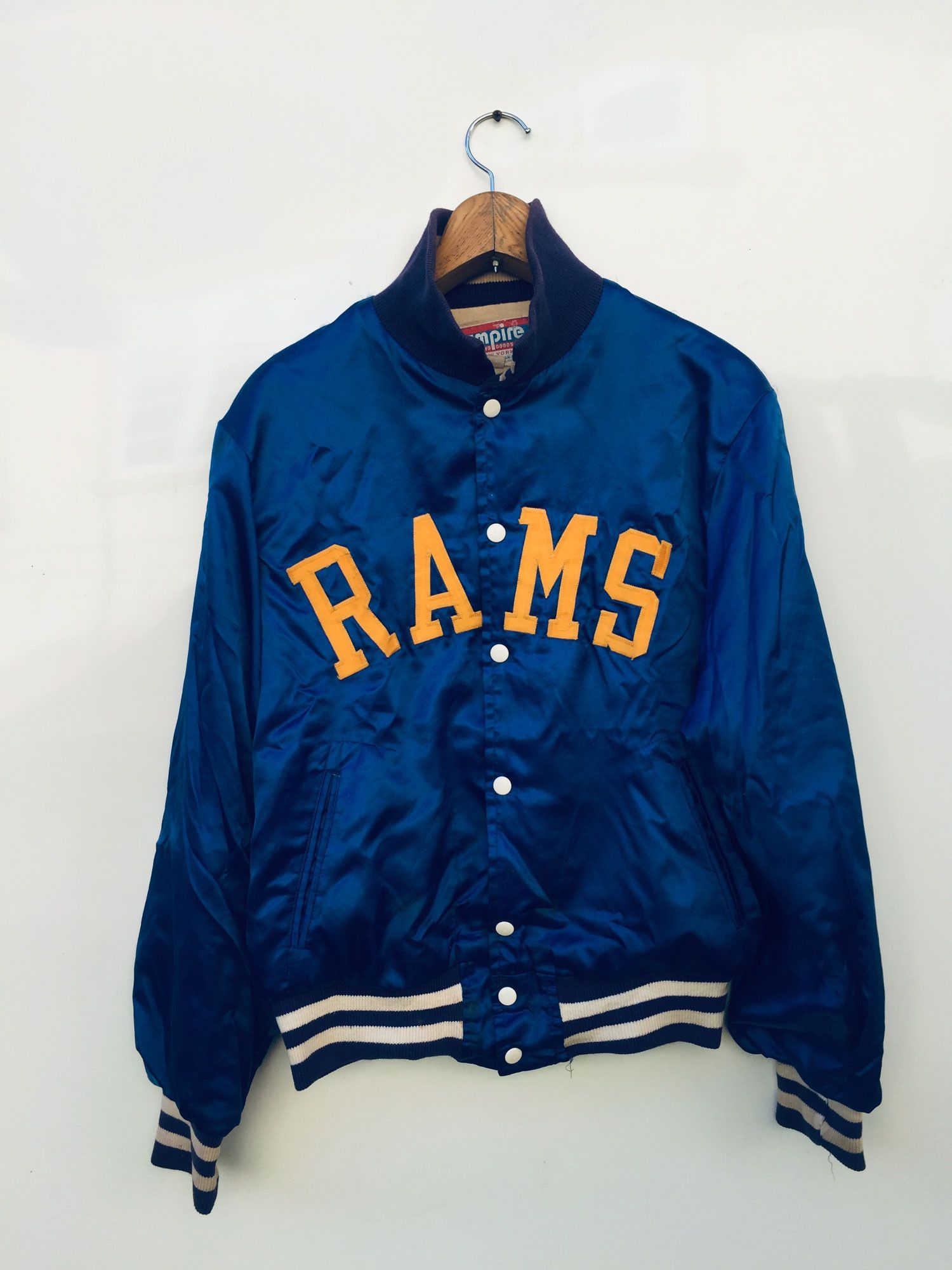 Vintage Rams Satin College NFL Los Angeles Empire Sporting Goods Size US L / EU 52-54 / 3 - 1 Thumbnail