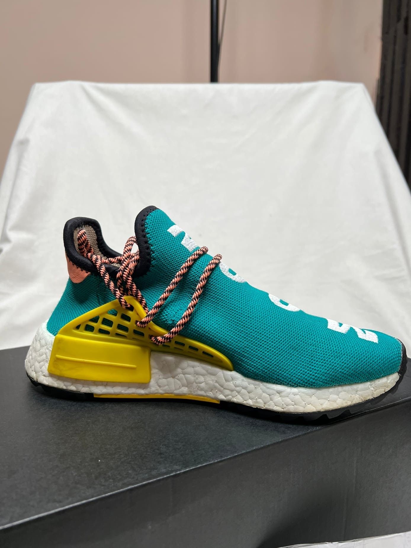 Adidas × Pharrell "AC7188 adidas Human Race NMD Pharrell Sun Glow" Size US 5 / EU 37 - 5 Thumbnail