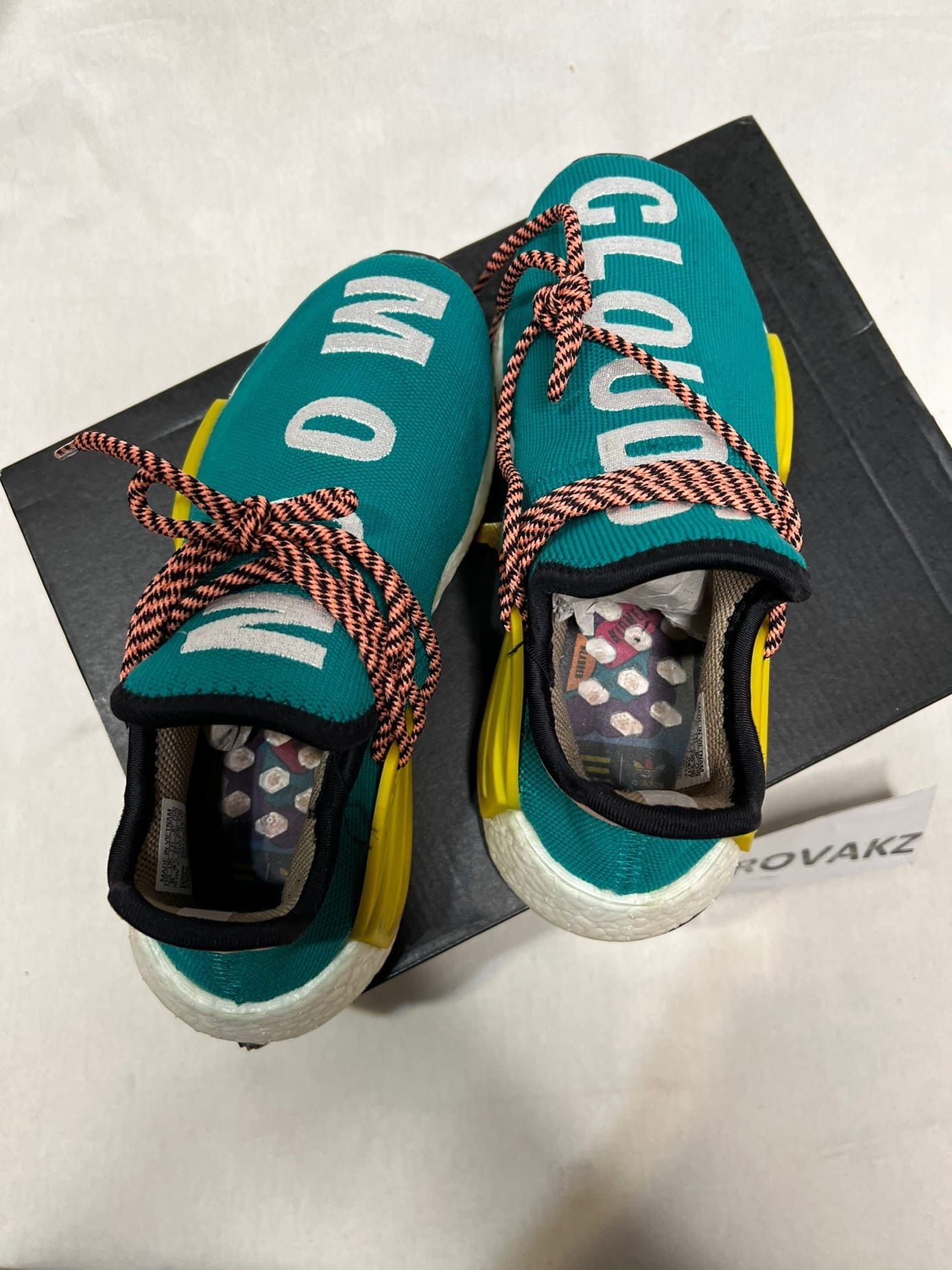 Adidas × Pharrell "AC7188 adidas Human Race NMD Pharrell Sun Glow" Size US 5 / EU 37 - 6 Thumbnail