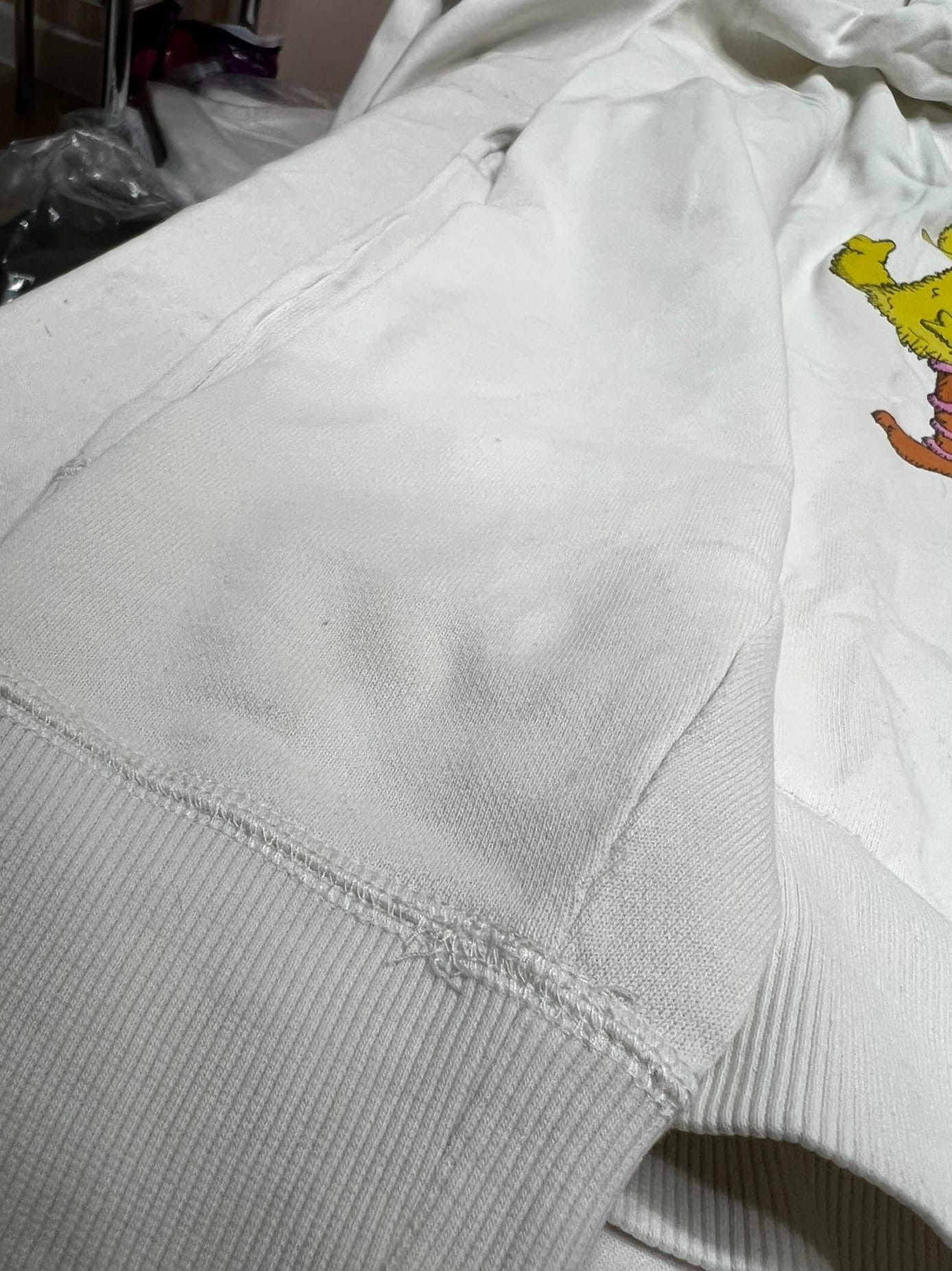 Kaws × Uniqlo KAWS x Uniqlo x Sesame Street Group Hoodie Natural Size US XL / EU 56 / 4 - 5 Thumbnail