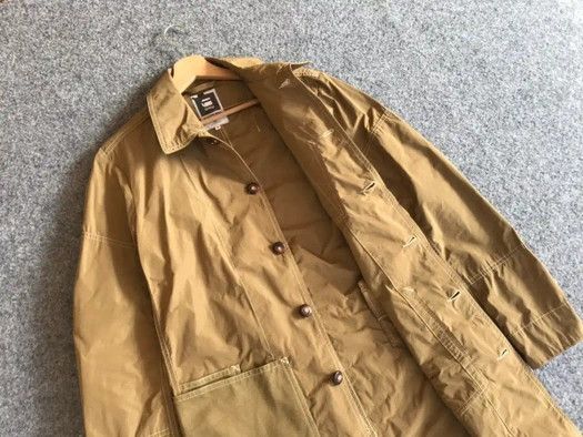 G-Star Vintage G Star Raw Faeroes Light Beige Pocket Parka Jacket Size US M / EU 48-50 / 2 - 4 Thumbnail