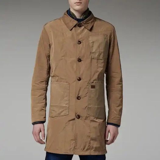 G-Star Vintage G Star Raw Faeroes Light Beige Pocket Parka Jacket Size US M / EU 48-50 / 2 - 10 Thumbnail