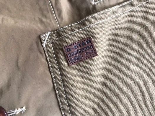 G-Star Vintage G Star Raw Faeroes Light Beige Pocket Parka Jacket Size US M / EU 48-50 / 2 - 8 Thumbnail