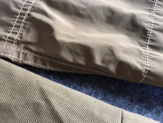 G-Star Vintage G Star Raw Faeroes Light Beige Pocket Parka Jacket Size US M / EU 48-50 / 2 - 9 Thumbnail