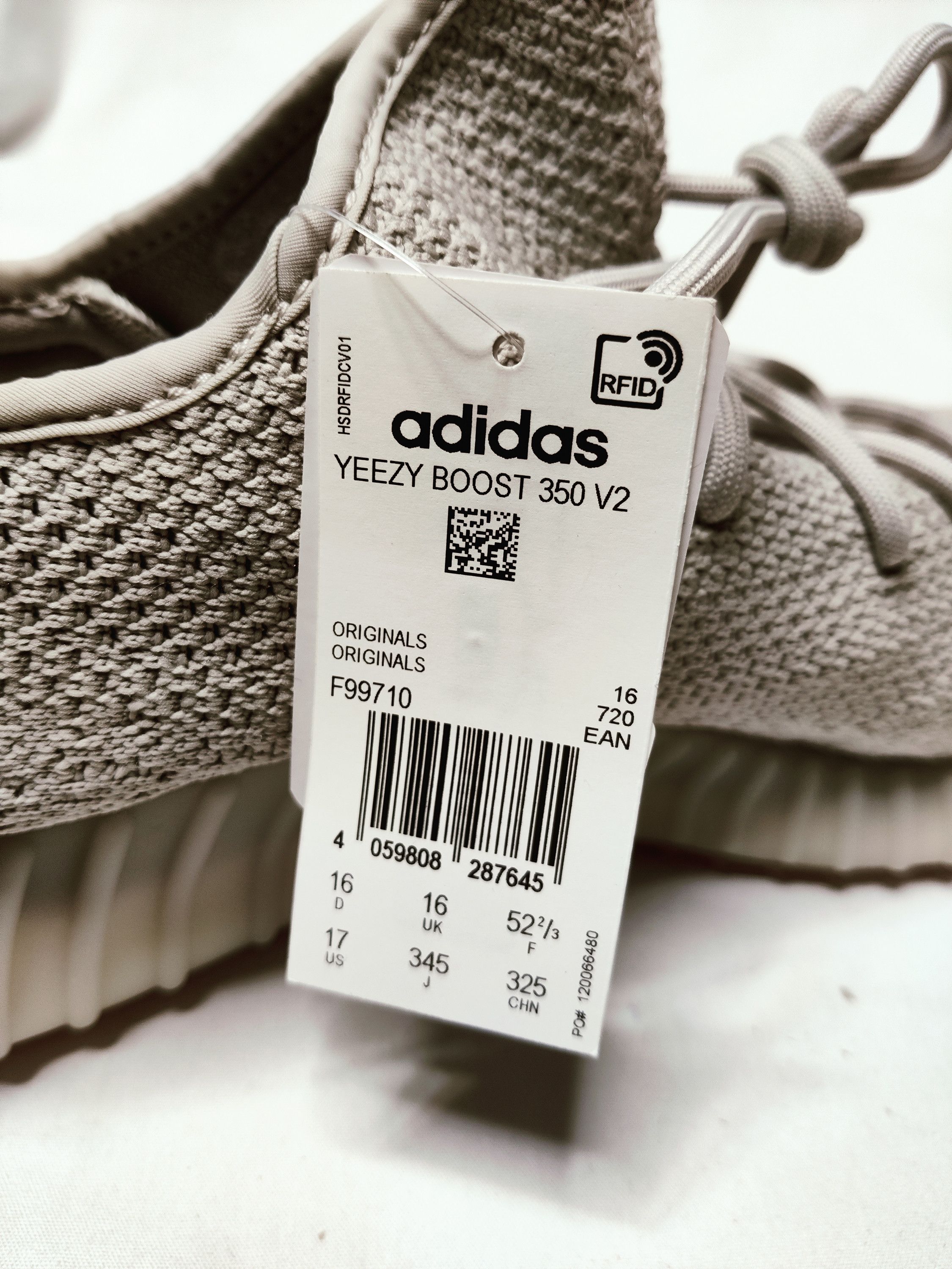 Adidas × Kanye West Size US17 / EU 52,5 Adidas Yeezy Boost 350 V2 sesame Size US 15 / EU 48 - 5 Thumbnail