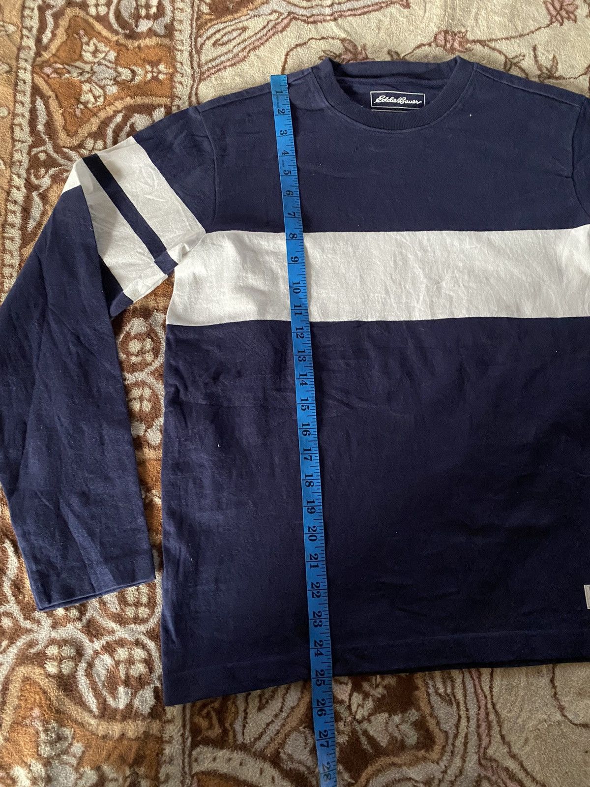 Eddie Bauer Eddie Bauer Striped Long Sleeve Shirt Size US M / EU 48-50 / 2 - 11 Thumbnail