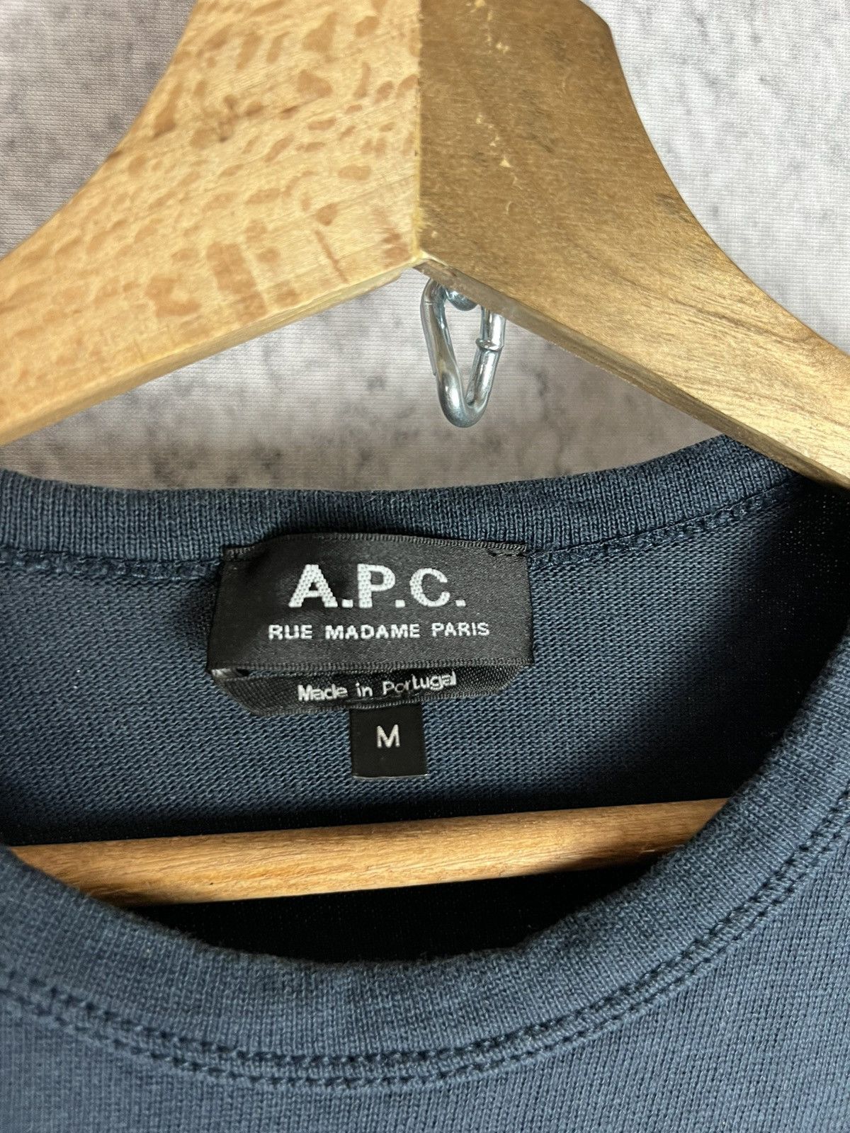 A.P.C. A.P.C Stripes T Shirt Rue De Fleures Paris Size US M / EU 48-50 / 2 - 3 Thumbnail