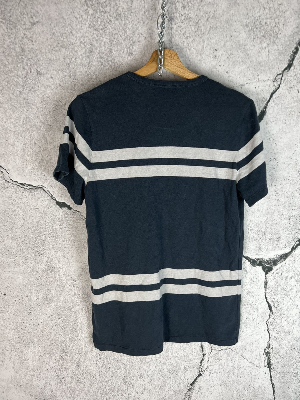A.P.C. A.P.C Stripes T Shirt Rue De Fleures Paris Size US M / EU 48-50 / 2 - 2 Thumbnail