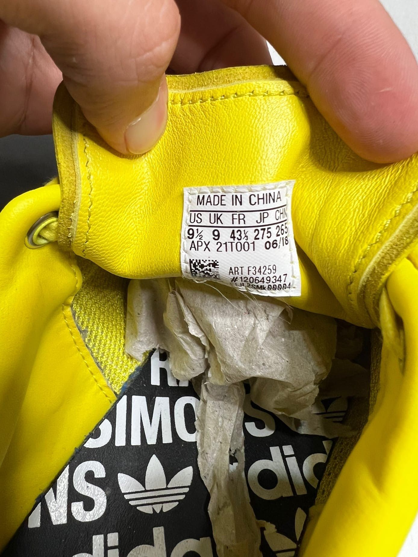 Adidas × Raf Simons Raf Simons x Stan Smith 'Solar Yelow' Size US 9.5 / EU 42-43 - 9 Thumbnail