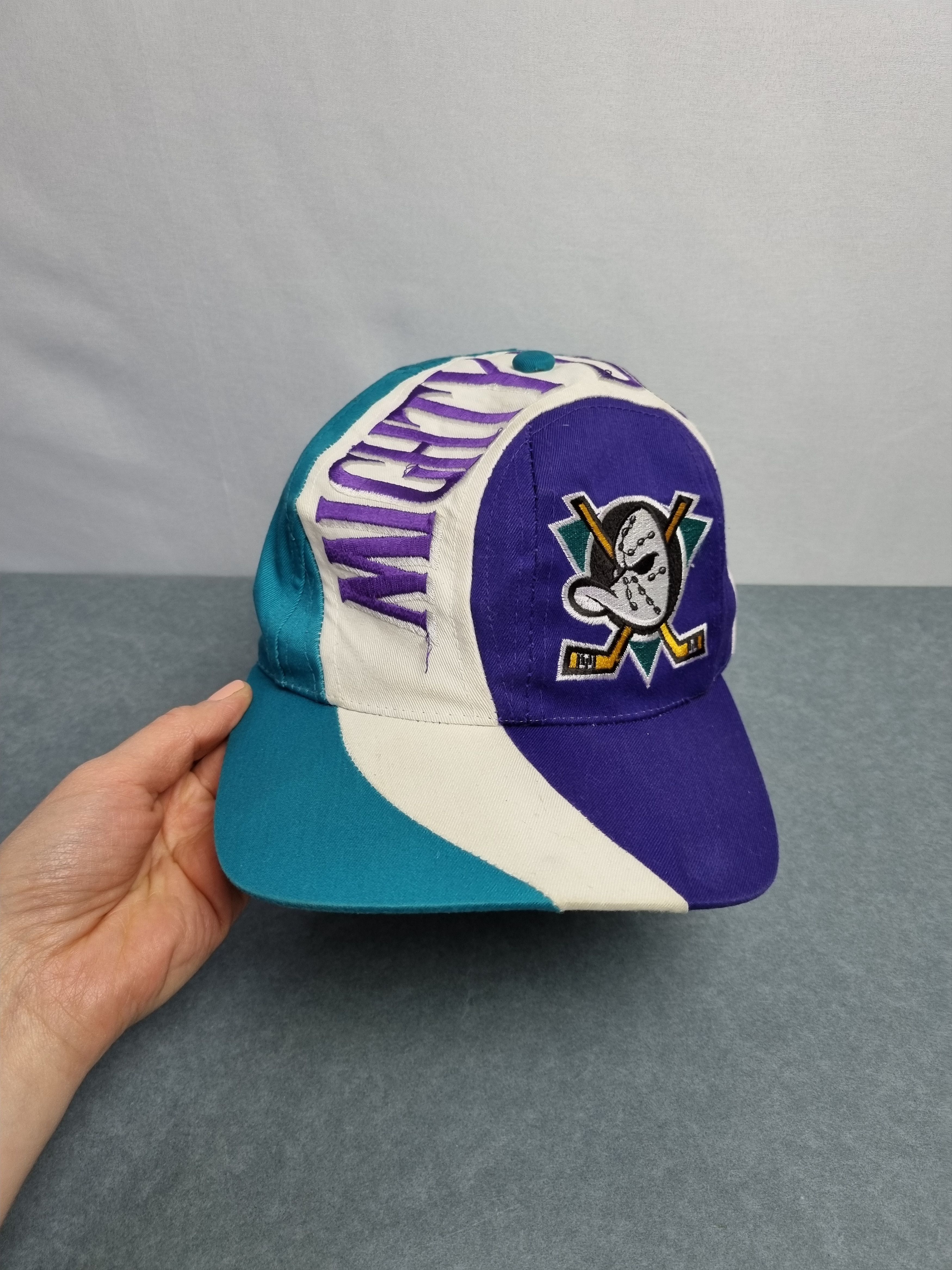 NHL × Sports Specialties Very rare 90s Mighty Ducks NHL Vintage Cap Size ONE SIZE - 14 Thumbnail
